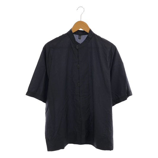 TEATORA / Teatora | CAPSULESNAP SHIRT S/S HOVERLAYER / Capsule Snap Shirt | 1 | Navy | Men's