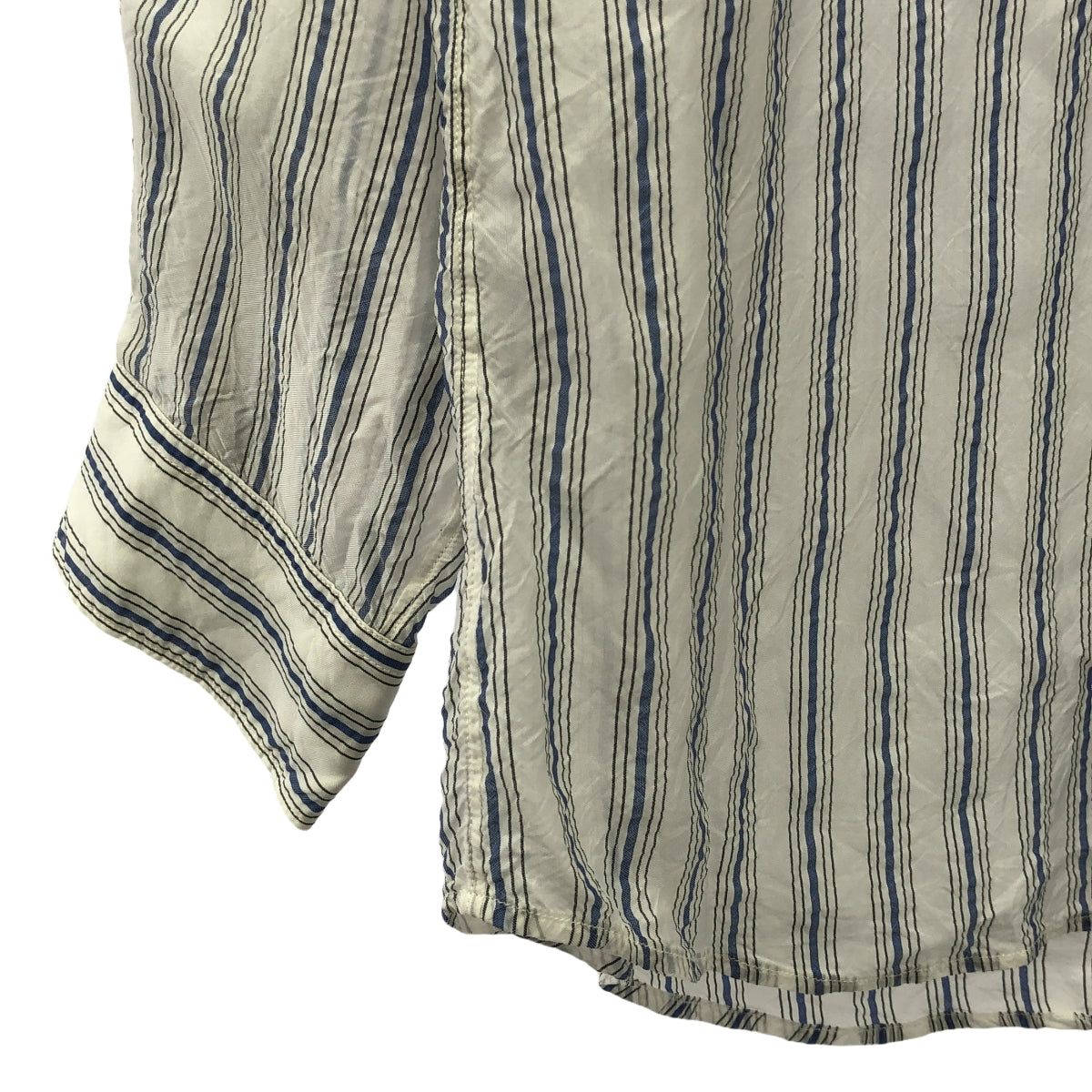 Maison Margiela | 2020SS | 白色標籤條紋標準襯衫 | 尺寸 40 | 女款