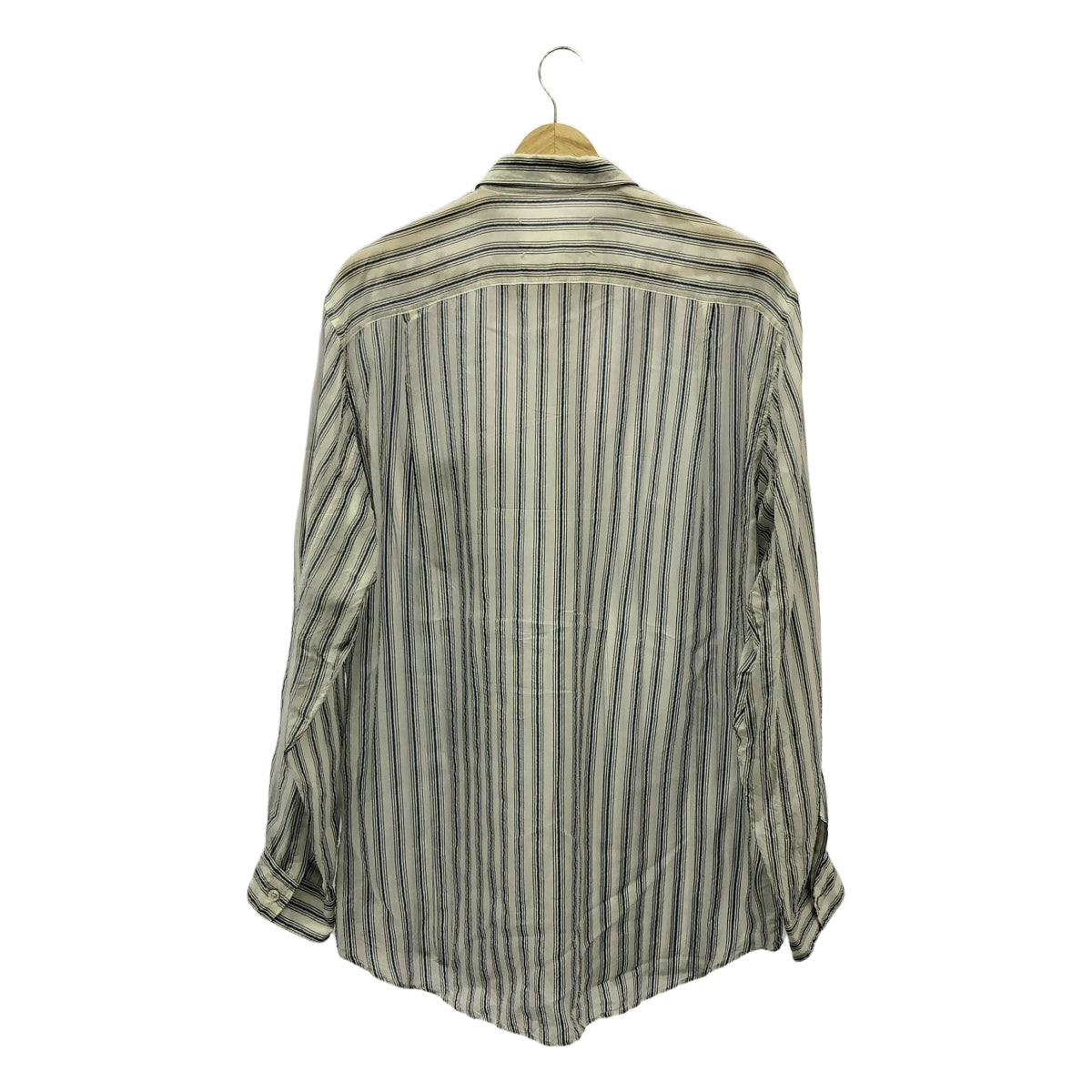 Maison Margiela | 2020SS | 白色標籤條紋標準襯衫 | 尺寸 40 | 女款