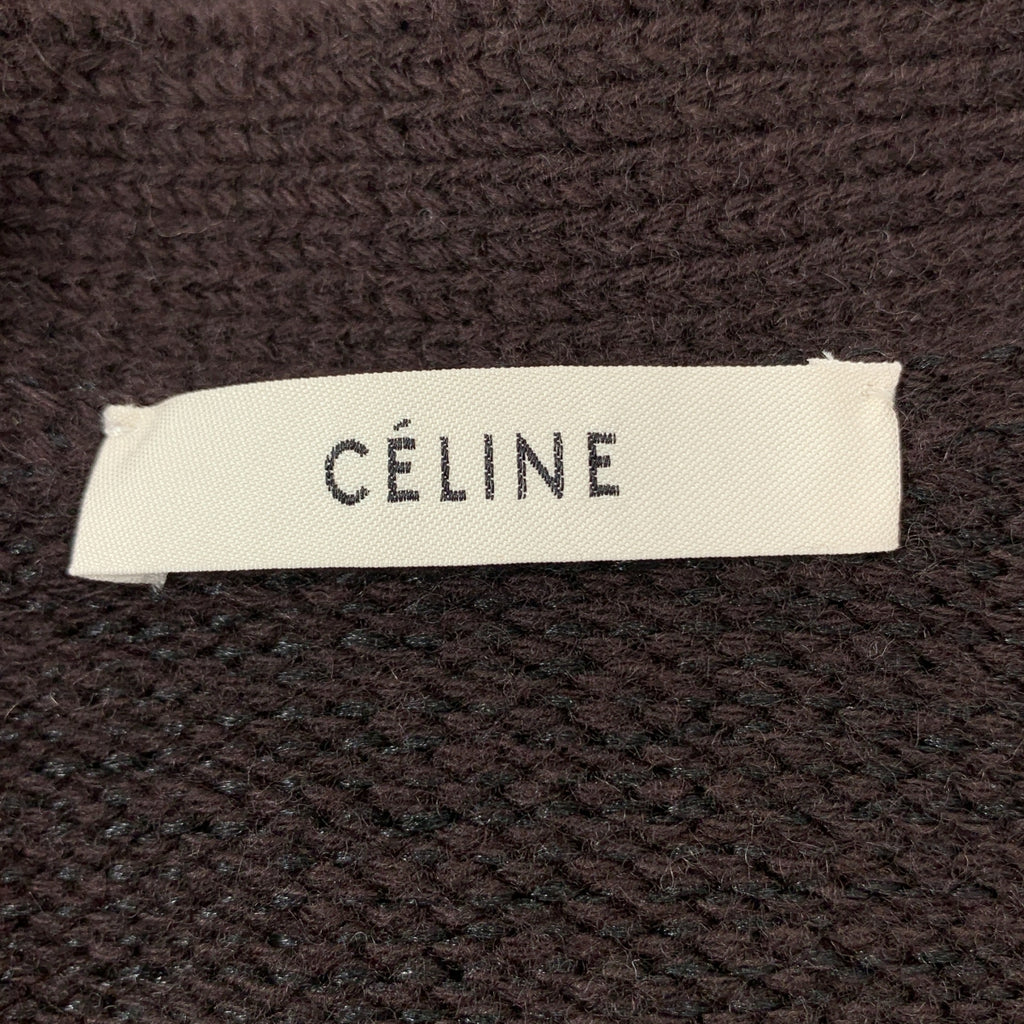 CELINE | 由 Phoebe Philo 羊毛與羊絨超大開襟衫 | XS | 女款