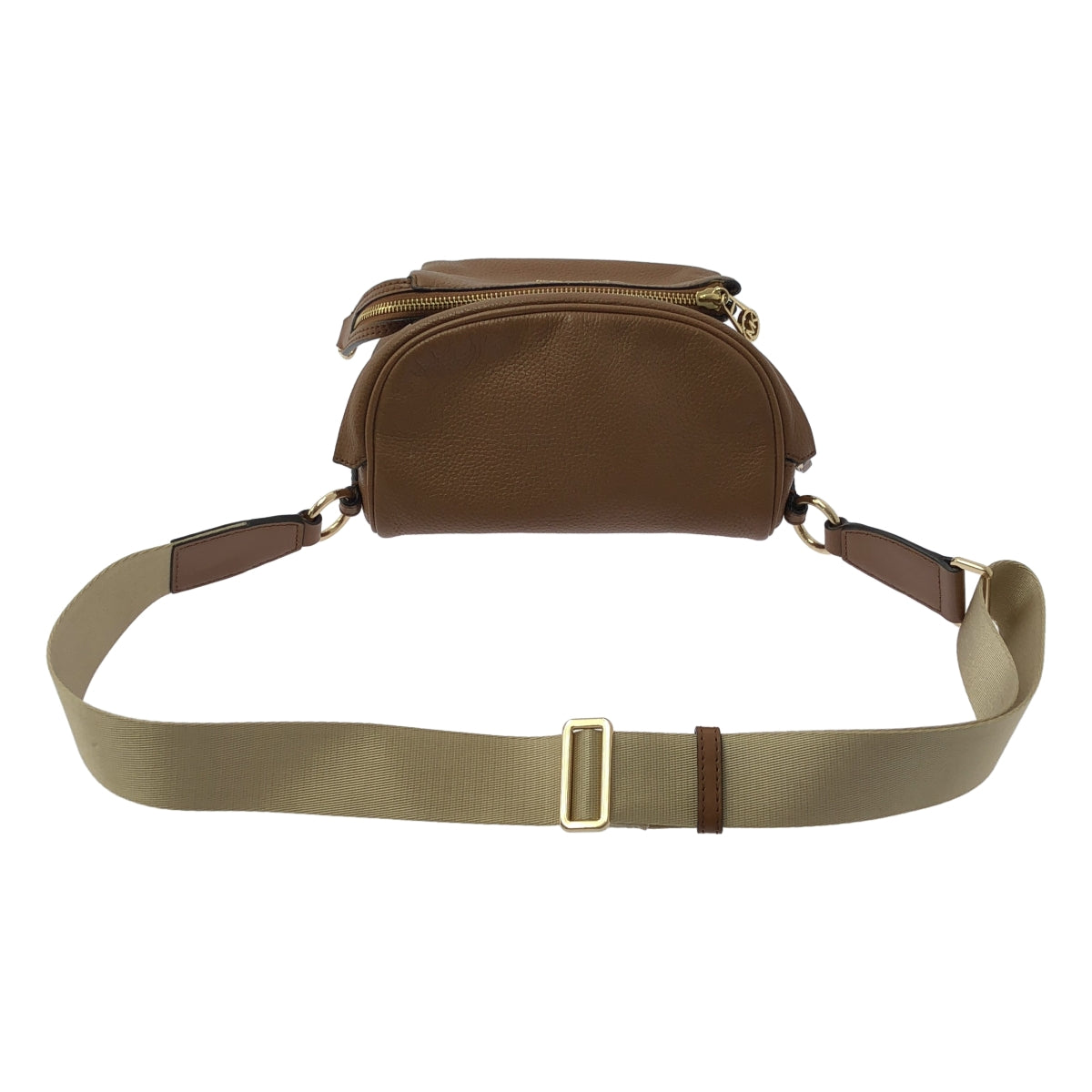 MICHAEL KORS / マイケルコース | レザー ショルダーバッグ | ブラウン | レディース