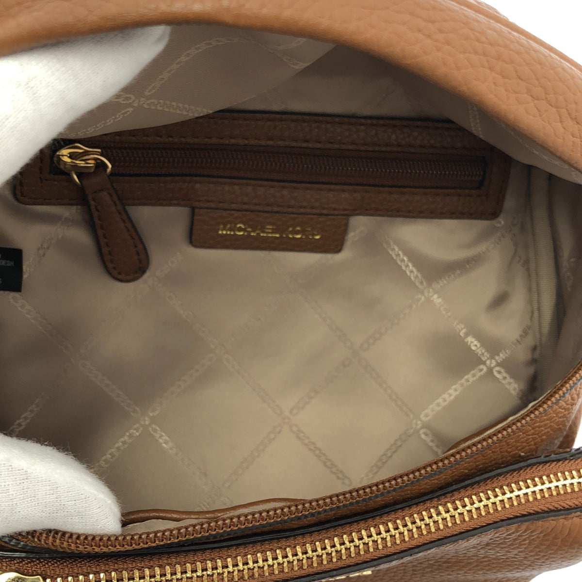 MICHAEL KORS / マイケルコース | レザー ショルダーバッグ | ブラウン | レディース