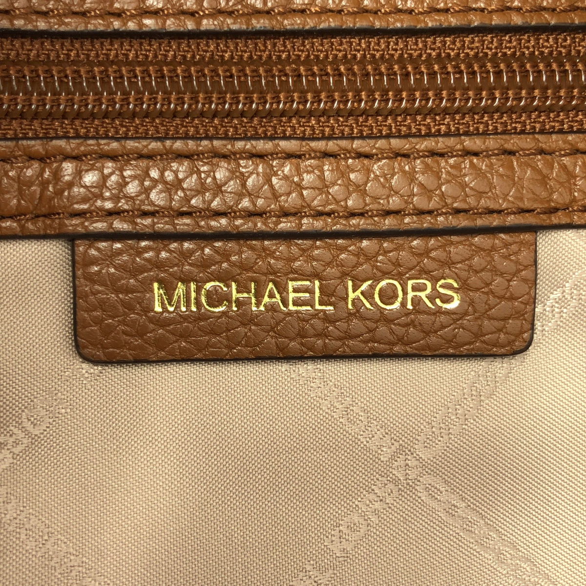 MICHAEL KORS / マイケルコース | レザー ショルダーバッグ | ブラウン | レディース