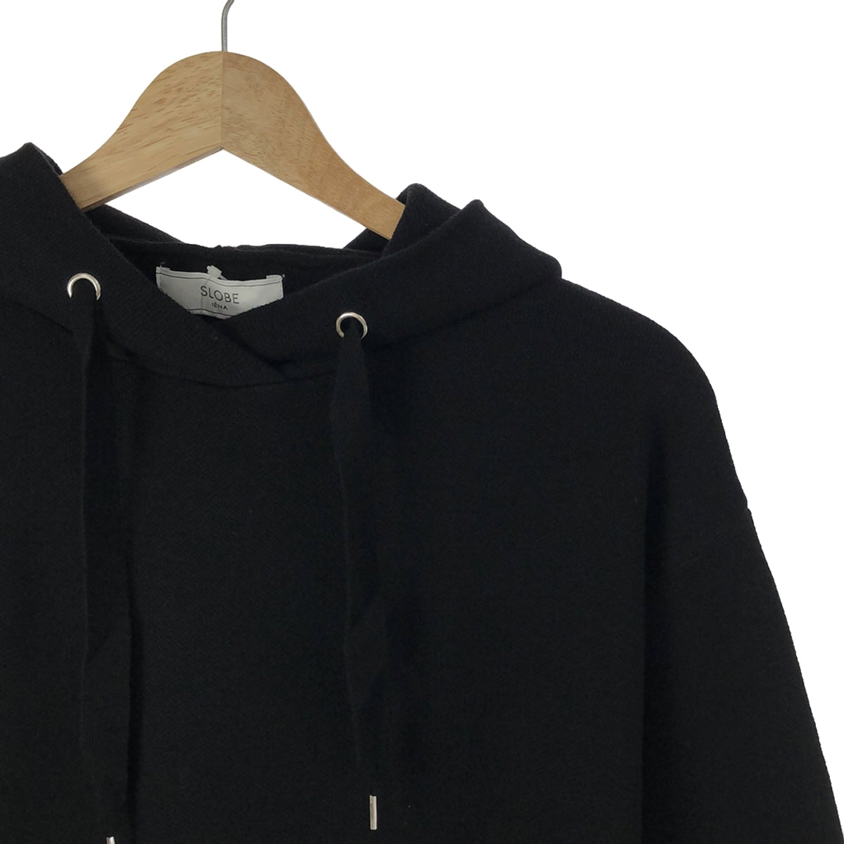 [New] SLOBE IENA | 2021AW | Double Face Hoodie | F | Black | Women's