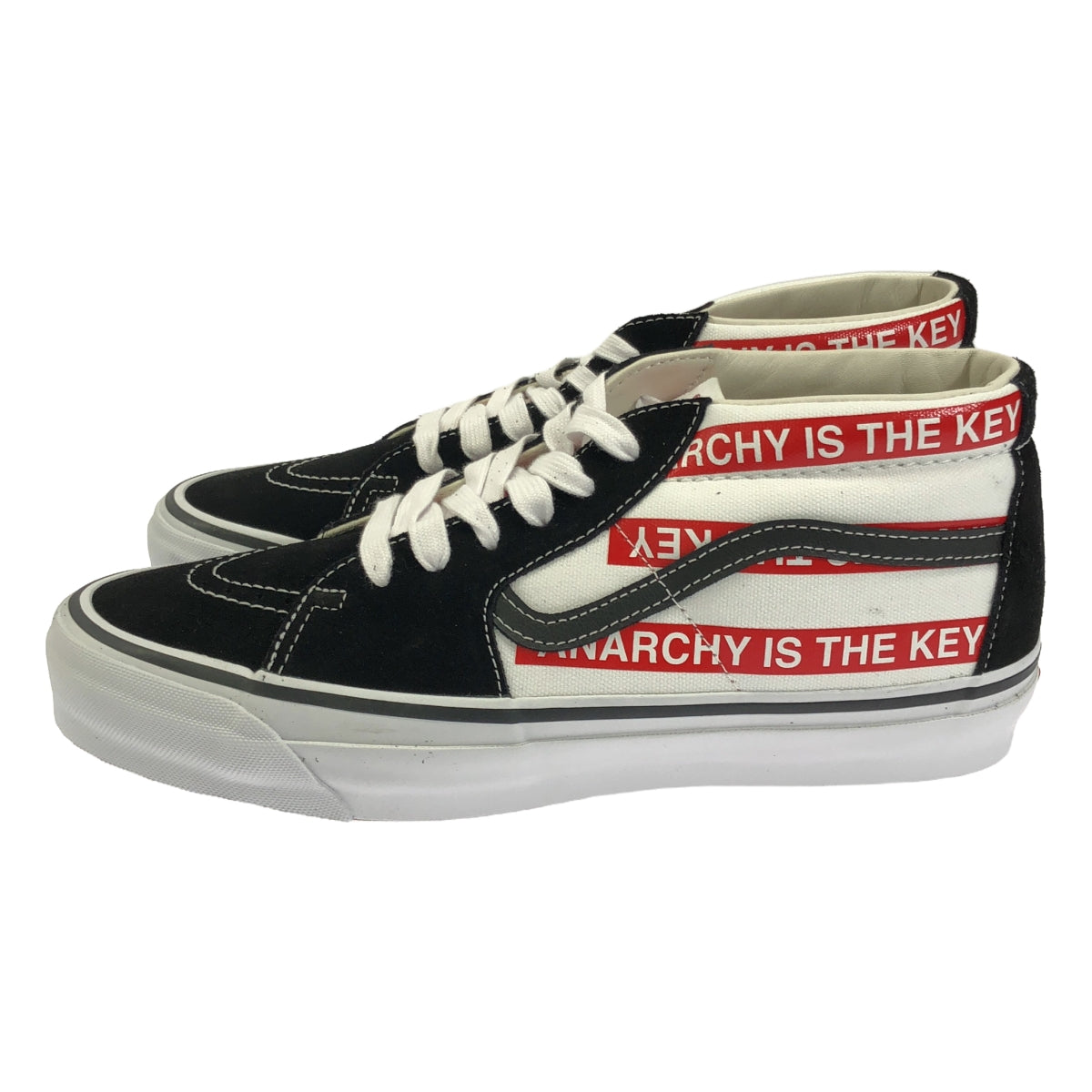 【新品】  UNDER COVER  / アンダーカバー | 2024AW | × OTW by Vans バンズコラボ Sk8-Mid スケートミッド スニーカー | 28.5 | Black / Red ブラック / レッド | メンズ