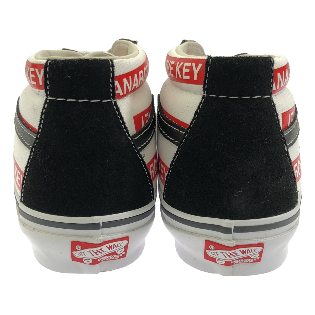 【新品】  UNDER COVER  / アンダーカバー | 2024AW | × OTW by Vans バンズコラボ Sk8-Mid スケートミッド スニーカー | 28.5 | Black / Red ブラック / レッド | メンズ