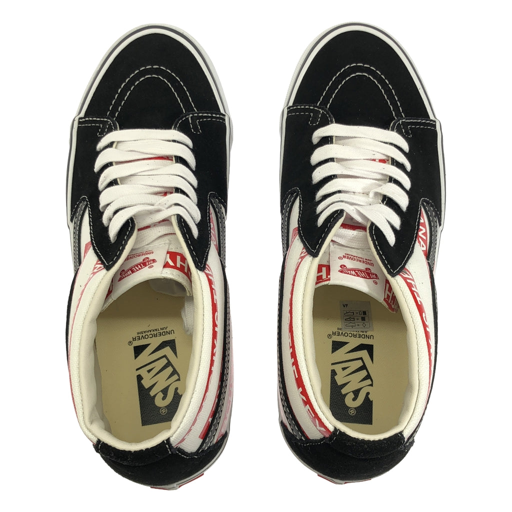 [全新] 臥底 | 2024秋冬 | × OTW by Vans Sk8-Mid 運動鞋 | 28.5 |黑色/紅色|男士