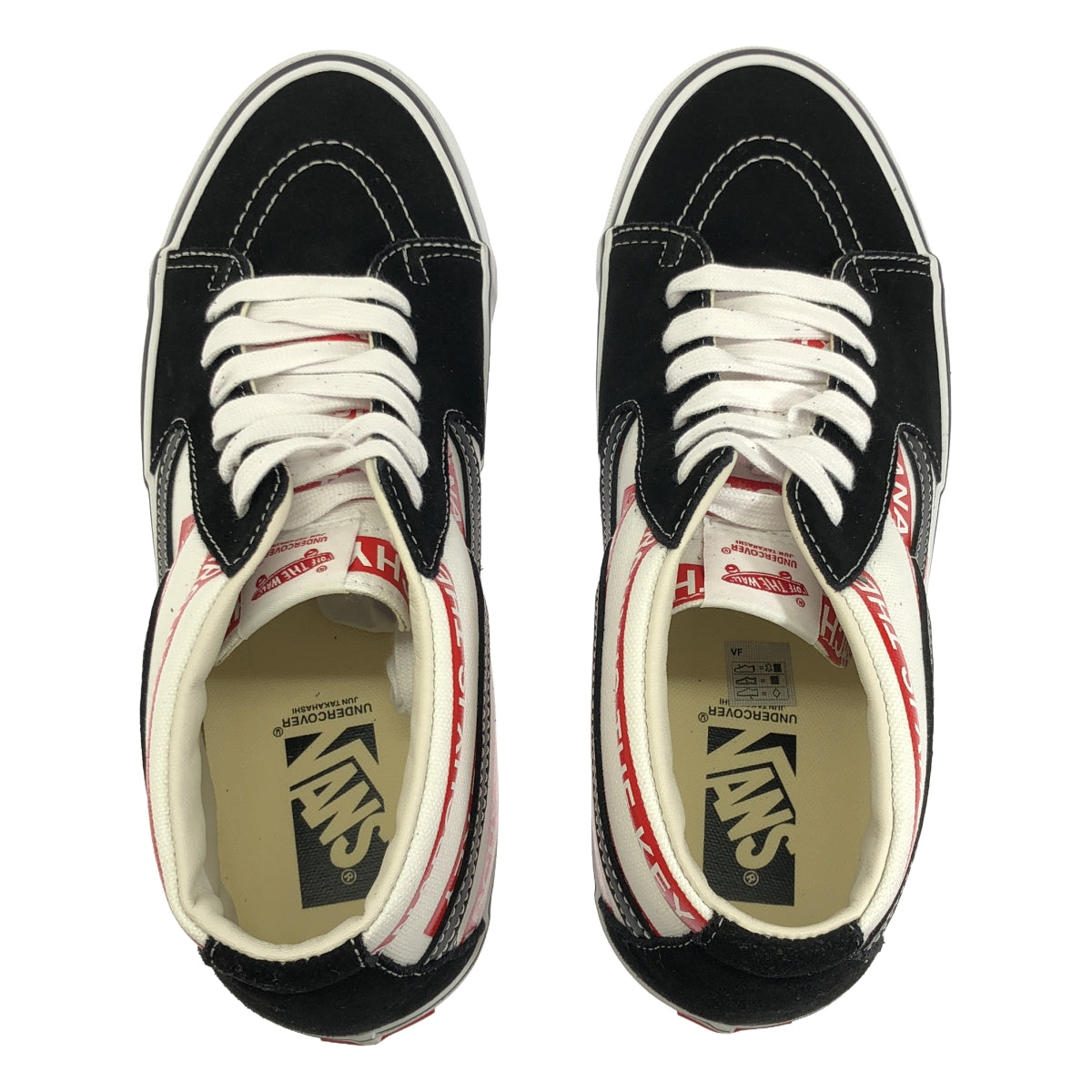 【新品】  UNDER COVER  / アンダーカバー | 2024AW | × OTW by Vans バンズコラボ Sk8-Mid スケートミッド スニーカー | 28.5 | Black / Red ブラック / レッド | メンズ