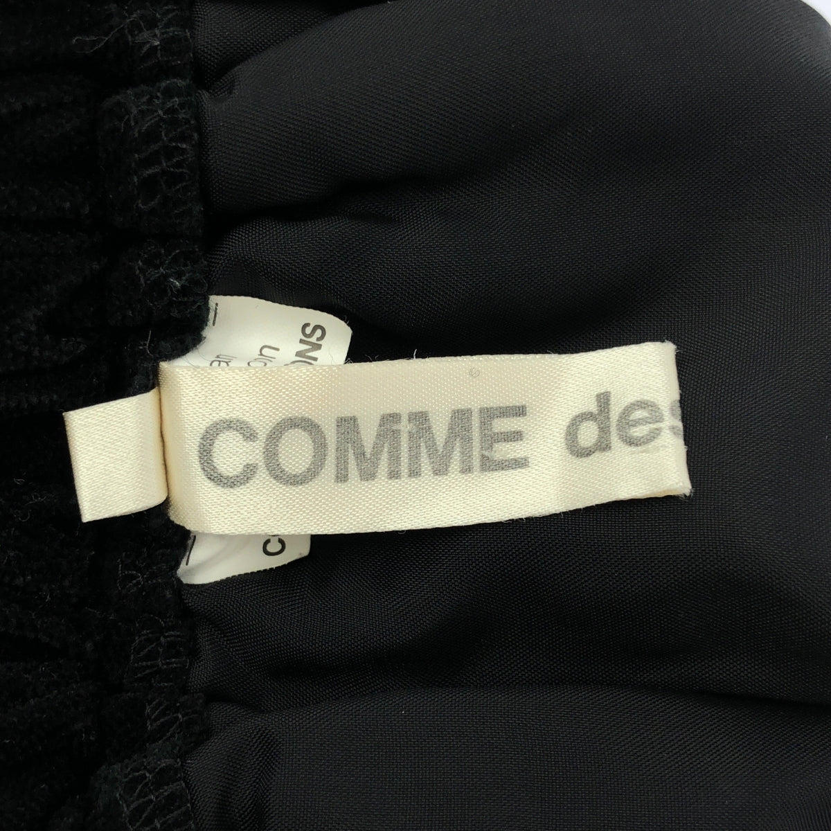 COMME des GARCONS | 2010AW / AD2010 | 天鵝絨舒適企鵝褲 | XS | 黑色 | 女款