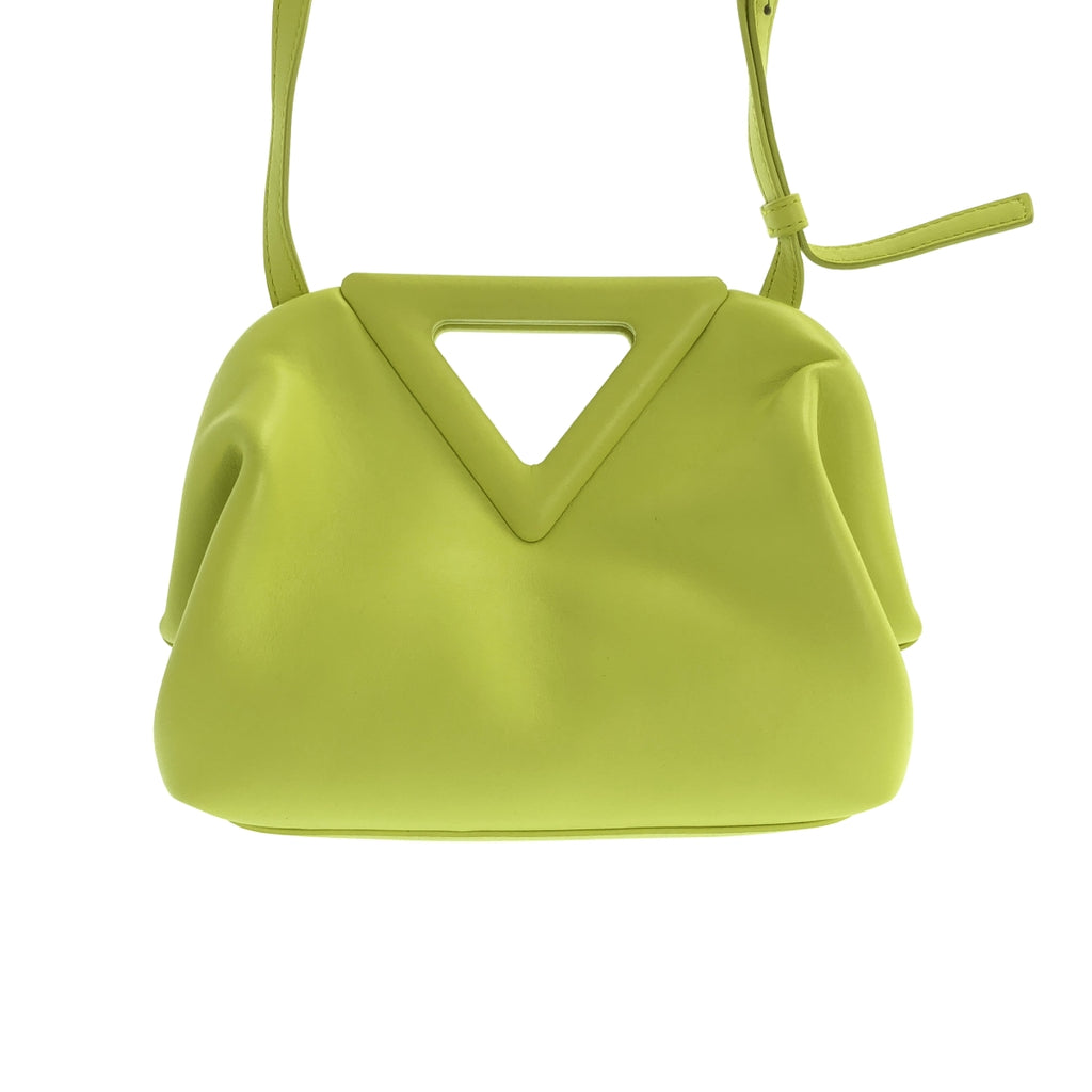 BOTTEGA VENETA / 보테가베네타 | 트라이앵글 포인트 스몰 숄더백 / 658476 | 옐로우계 |