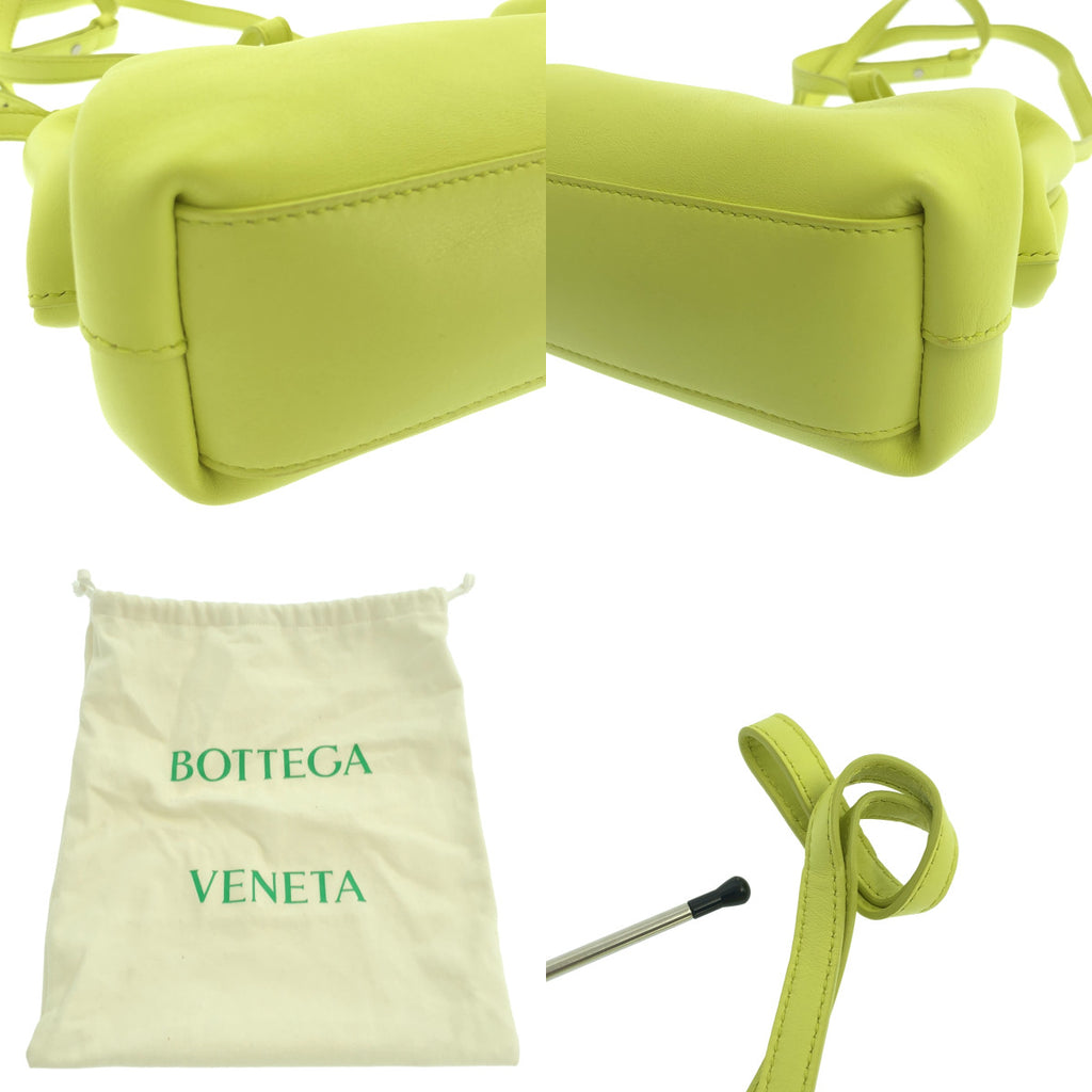BOTTEGA VENETA / 보테가베네타 | 트라이앵글 포인트 스몰 숄더백 / 658476 | 옐로우계 |