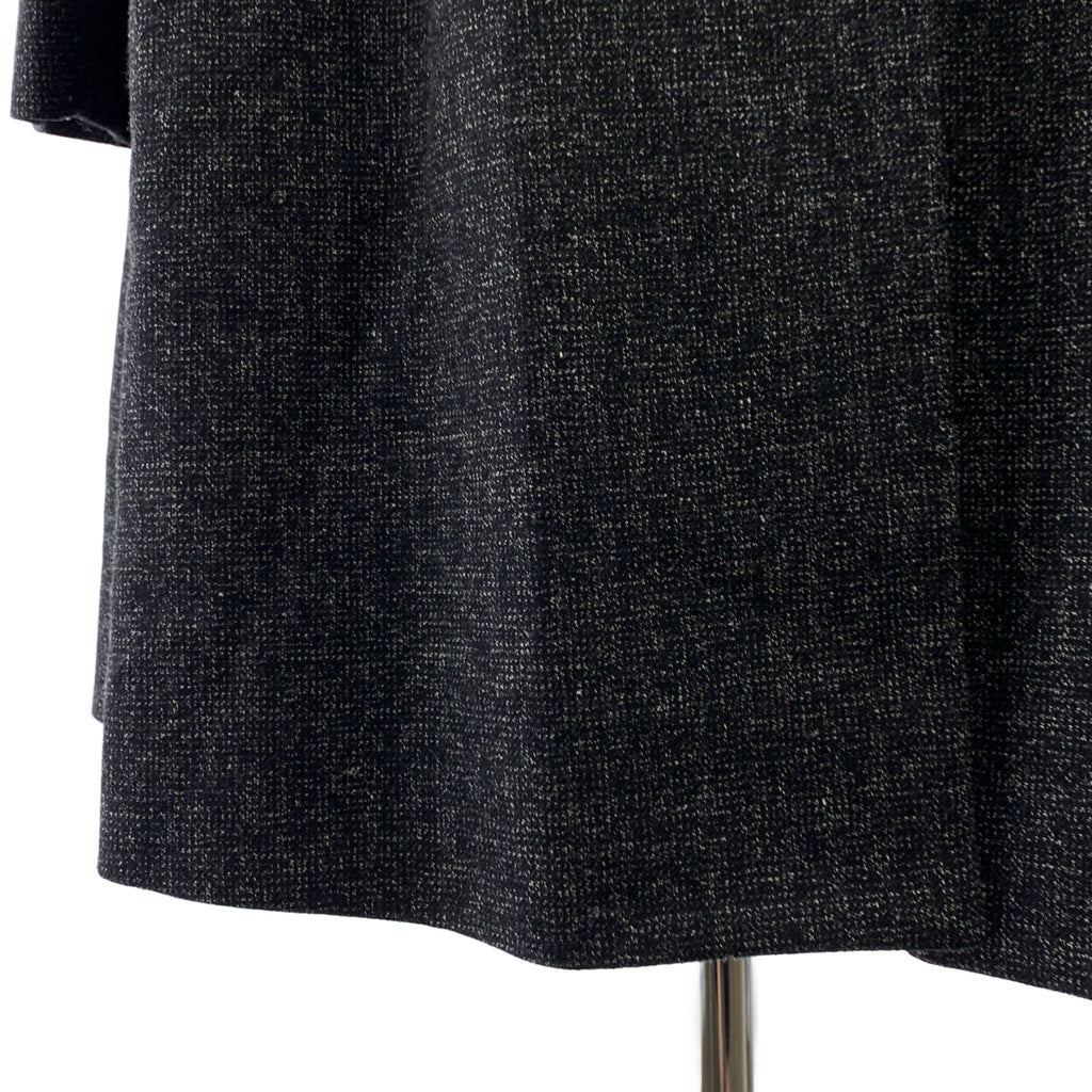 ELIN | 羊毛/亞麻混紡蝴蝶結立領大衣 | 36碼 | 女款