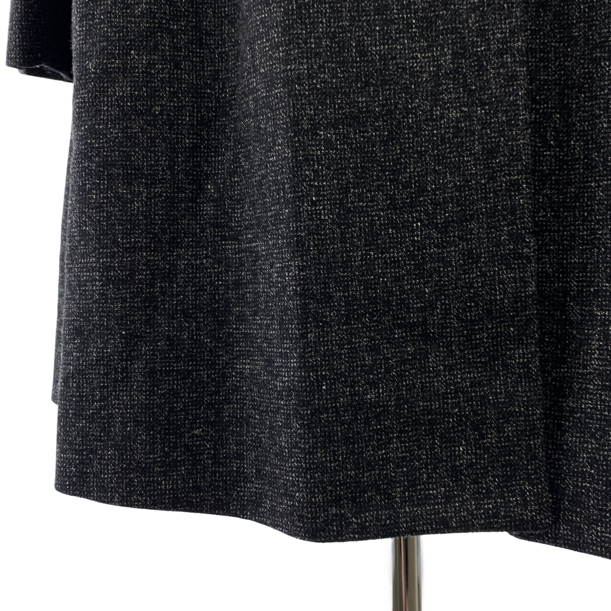 ELIN | 羊毛/亞麻混紡蝴蝶結立領大衣 | 36碼 | 女款