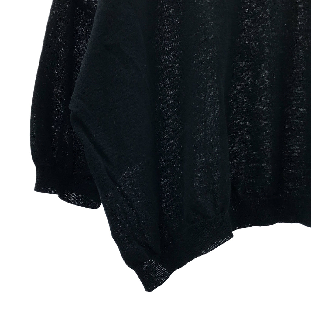 humoresque / 유머 레스크 | crew neck knit 코튼 크루 넥 8 분 소매 니트 | F | 여성