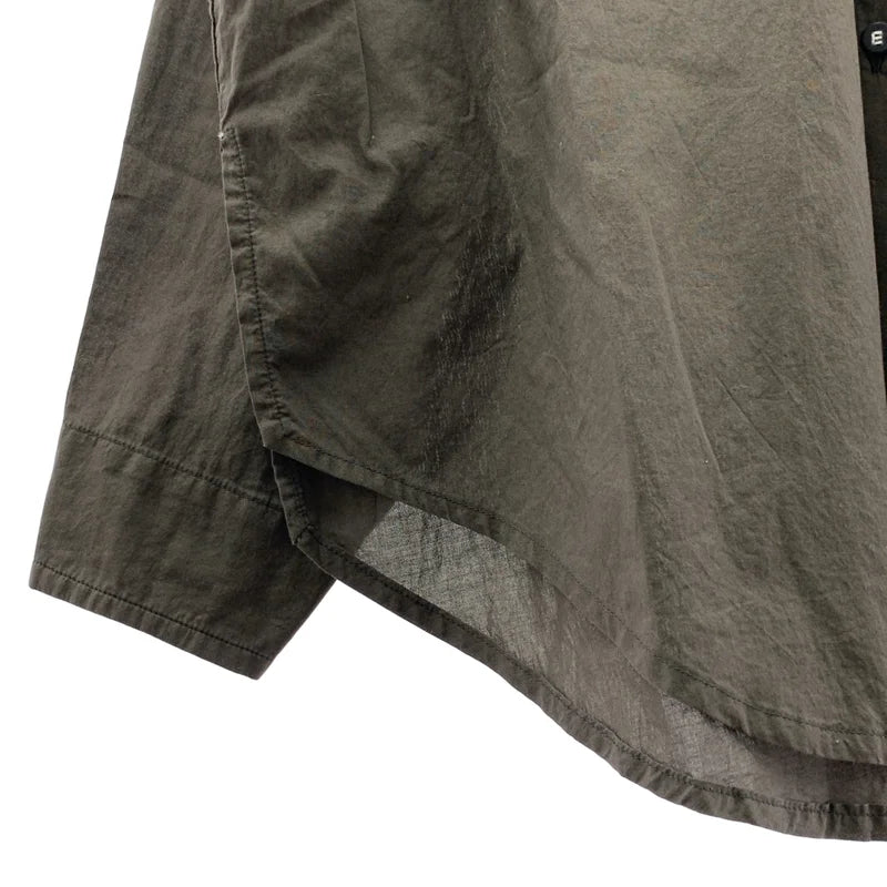 SUNSEA / 선시 | Shrinkage Cotton Big Shirt 빅 셔츠 | 2 | 남성