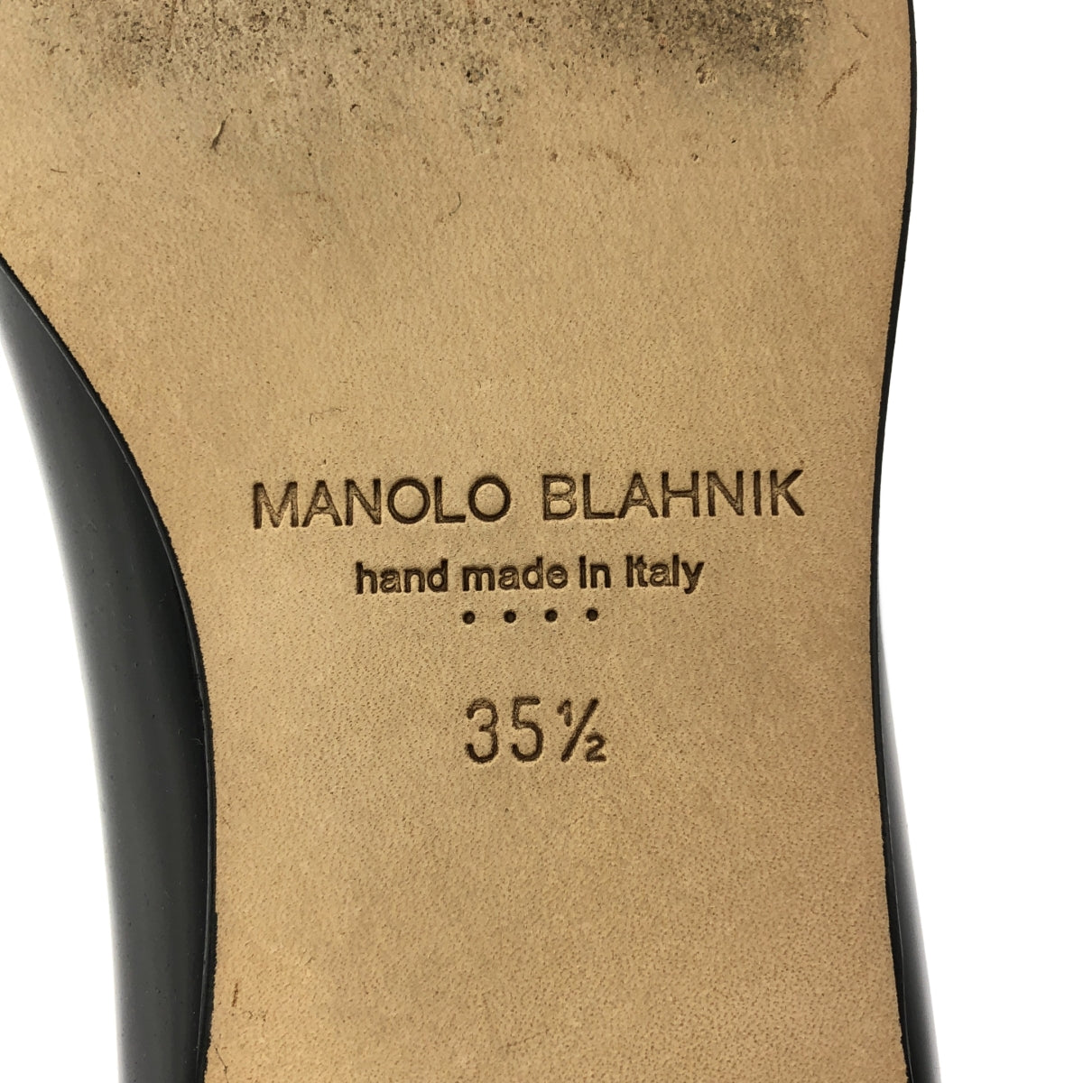 MANOLO BLAHNIK / マノロブラニク | PILA / パテントレザー ビジュー