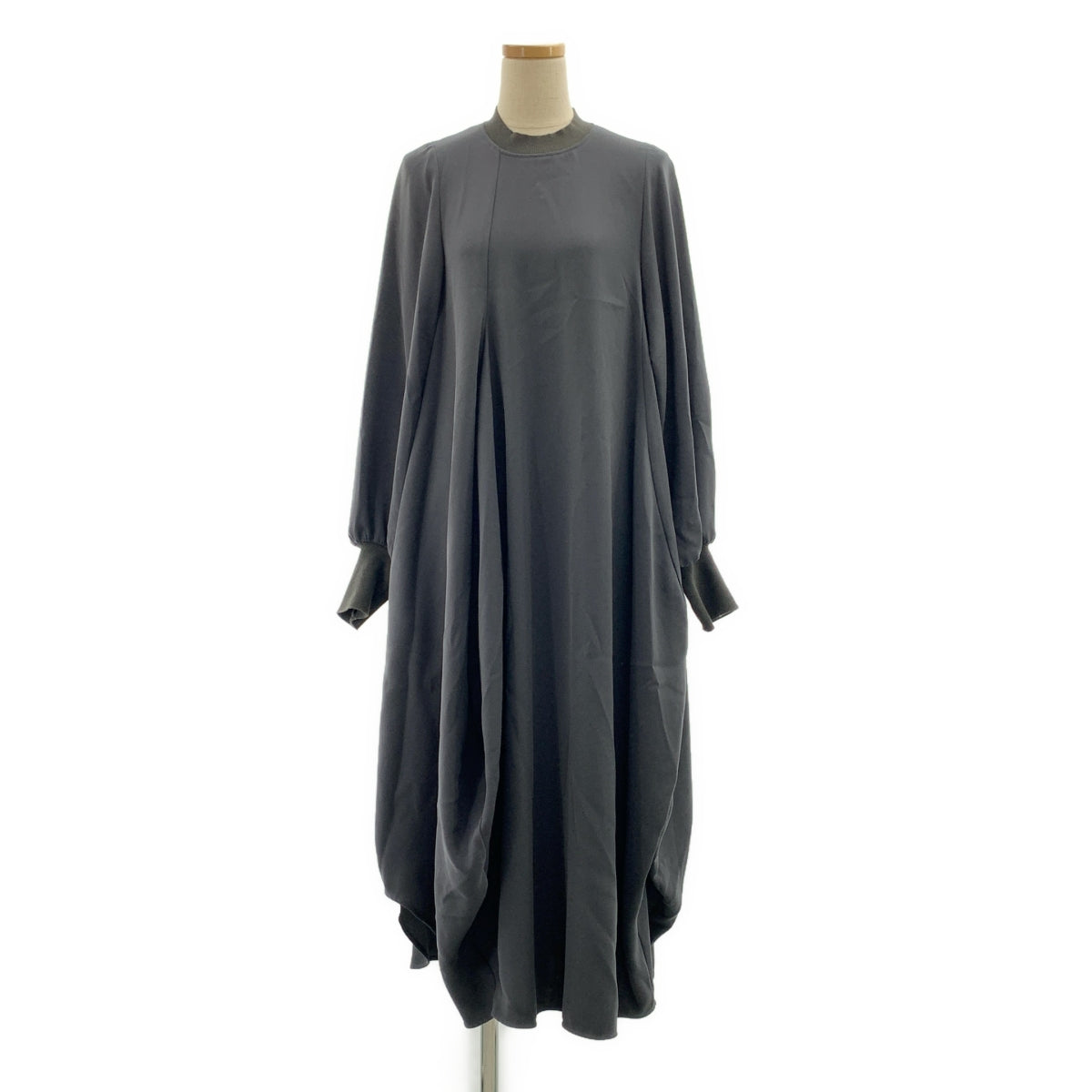 ENFOLD / エンフォルド | 2023SS | RANDOM BALLOON DRESS ランダムバルーンドレス ワンピース | 36 | レディース