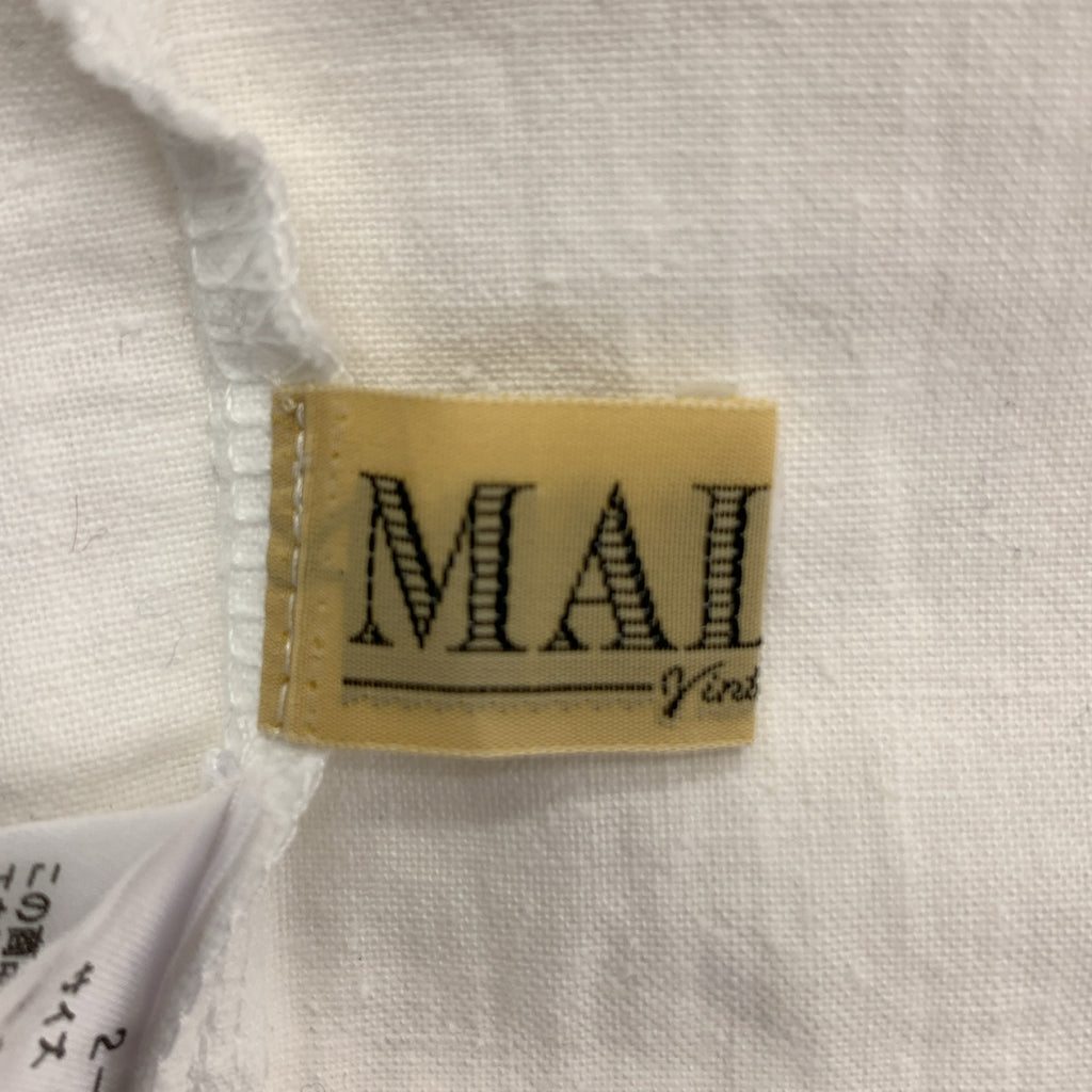 MALION vintage / 마리온 빈티지 | 퍼프 슬리브 와이드 넥 블라우스 셔츠 |