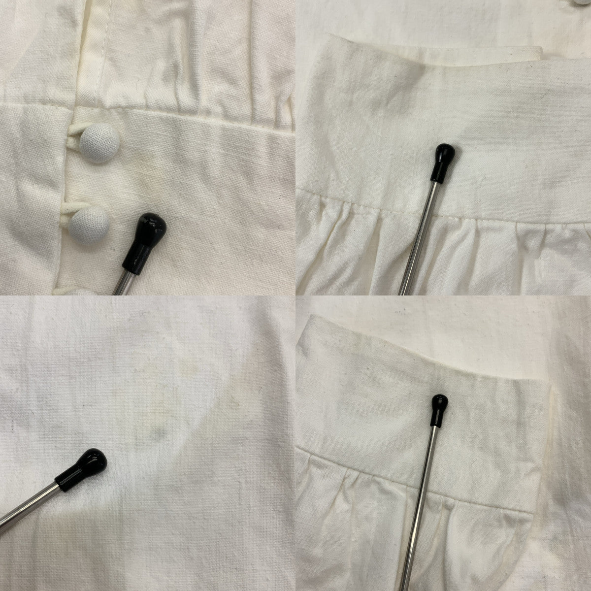 MALION vintage / マリオンヴィンテージ | パフスリーブ ワイドネック ブラウス シャツ |