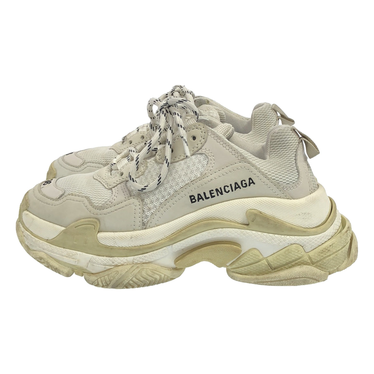 BALENCIAGA / 발렌시아가 | triple S / 524036 트리플 가죽 전환 더드 스니커즈 | 24 | 여성