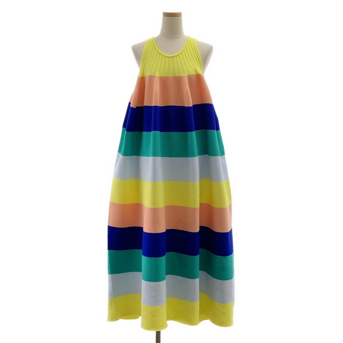 CFCL / シーエフシーエル | POTTERY DRESS 5 ノースリーブ ボーダー ワンピース | 3 | レディース