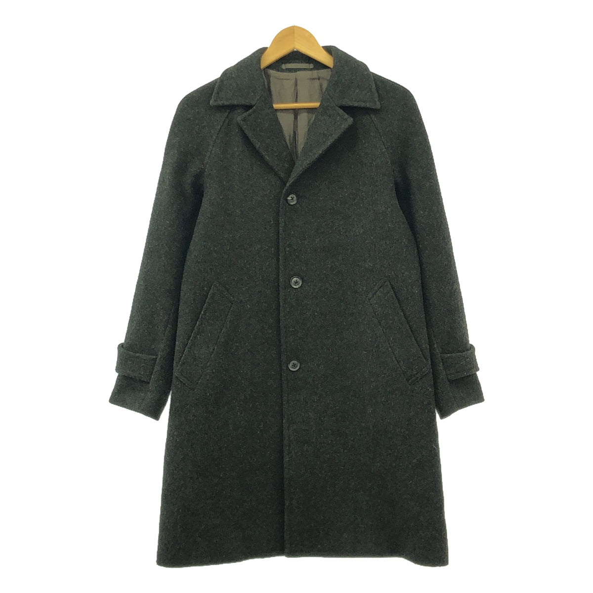 RING JACKET / リングジャケット | RJ / ウール チェスターコート | 44 | ダークグリーン | メンズ