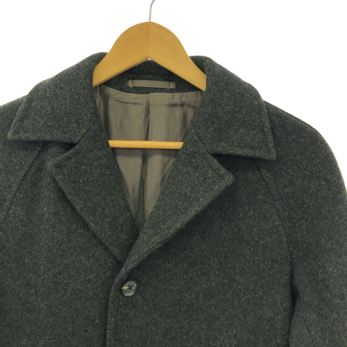 RING JACKET / リングジャケット | RJ / ウール チェスターコート | 44 | ダークグリーン | メンズ