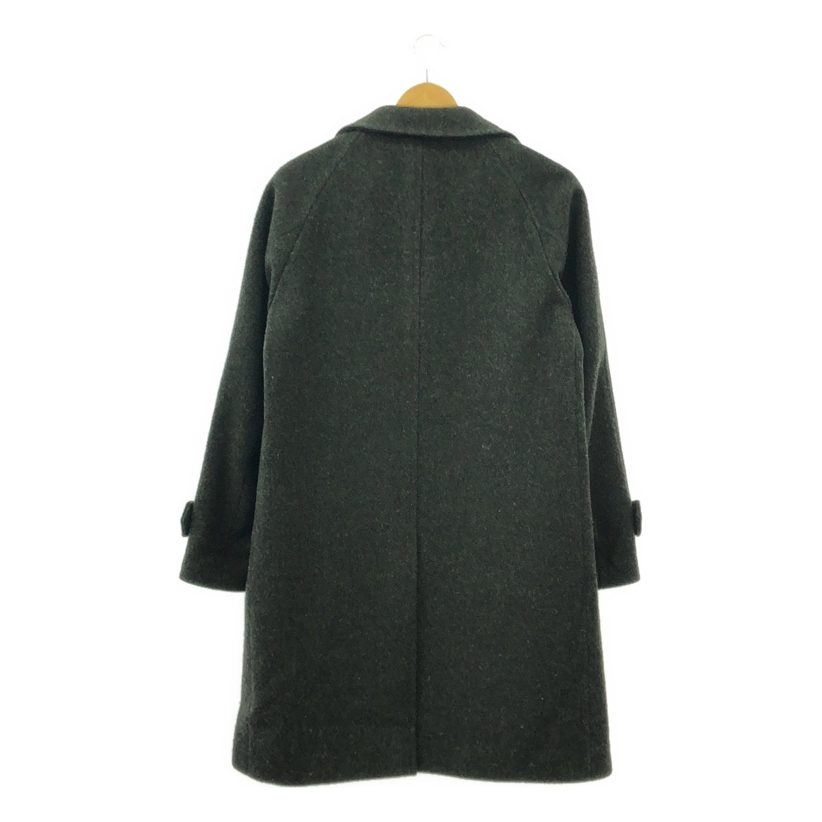 値下げRING JAKETチェスターコート guji（グジ）カシミアフランネルソリッドチェスターフィールド