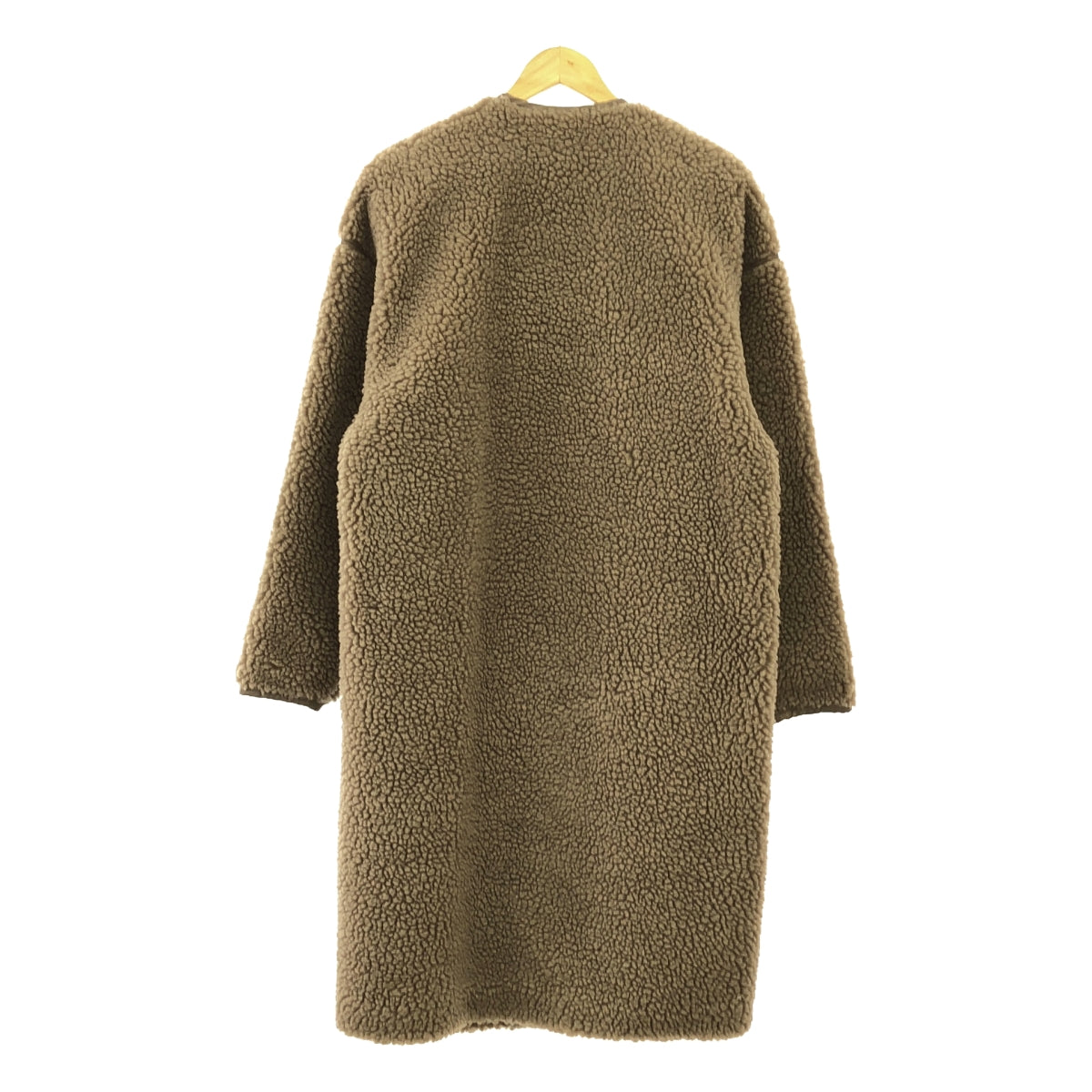 【美品】  HYKE / ハイク | 2020AW | FAUX SHEARLING COAT / シャーリング コート | 2 | グレー系 | レディース