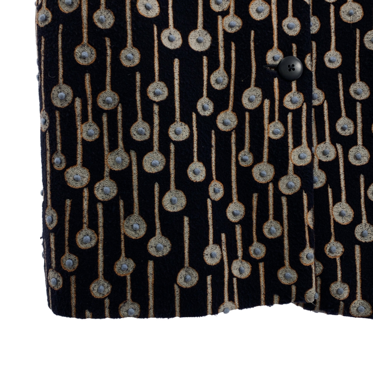 mina perhonen / ミナペルホネン | pop rain ウール シルク ステンカラーコート | 36 | レディース