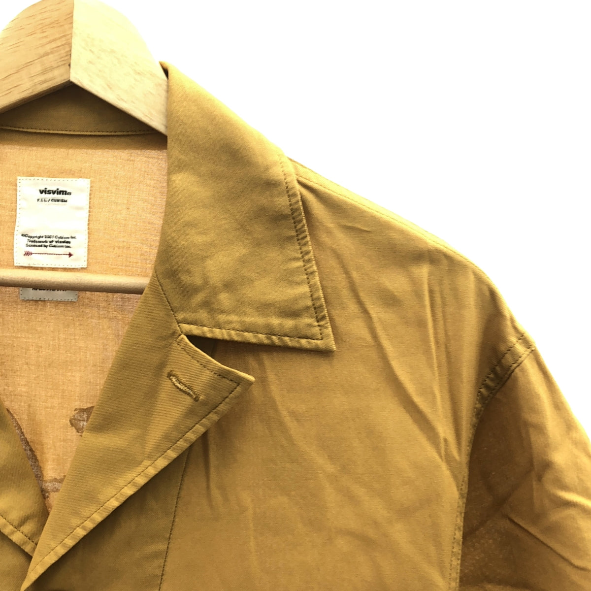 visvim / Visvim | 短袖襯衫 春夏短袖襯衫 | 尺寸 1 | 駝色 | 男款