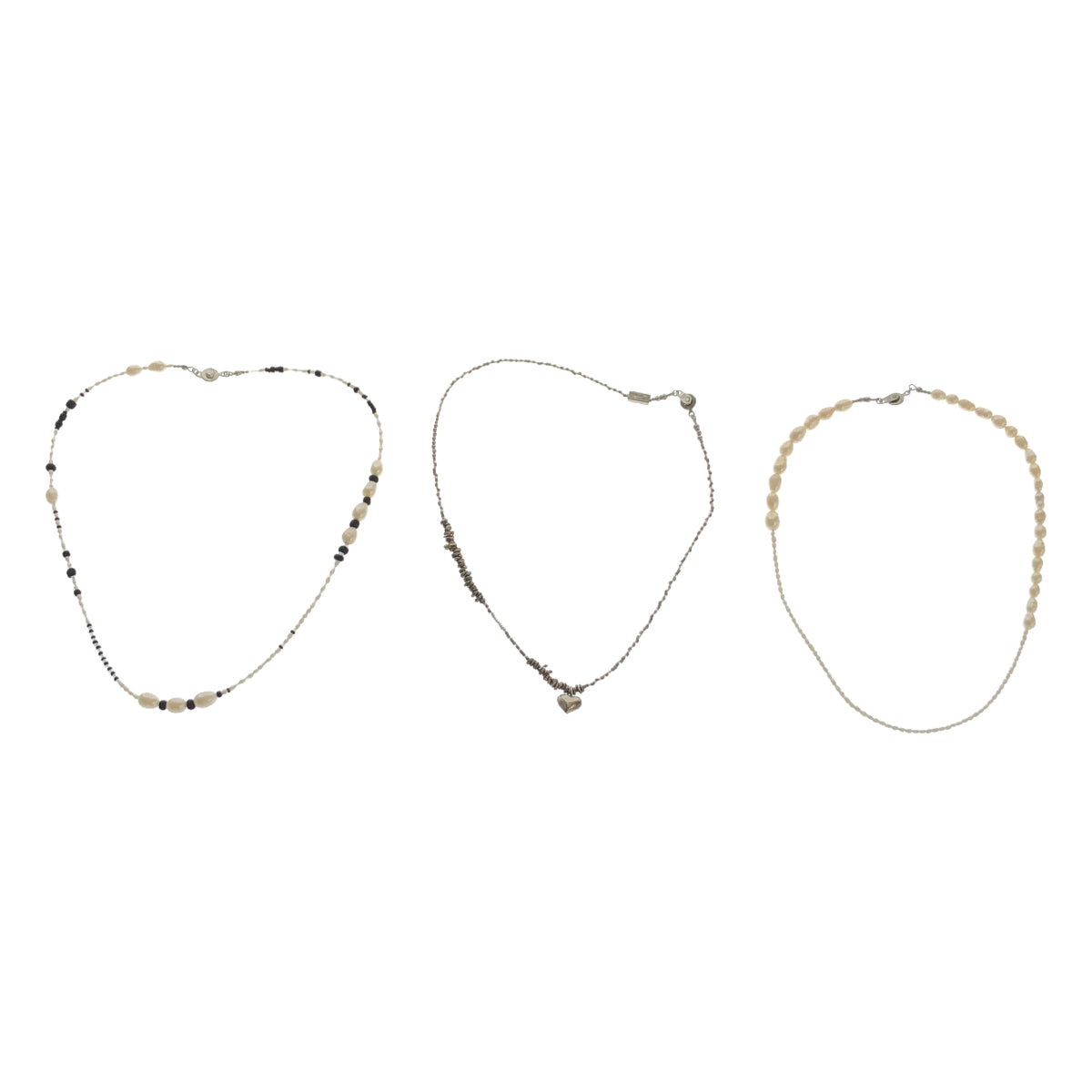 Ron Herman / Ron Herman | × TON pearl bead heart motif necklace |