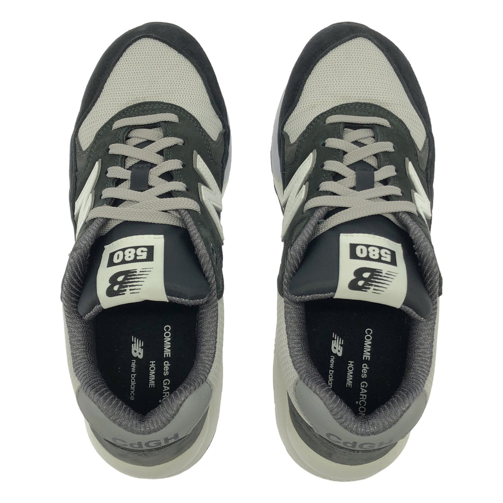 [品相良好] COMME des GARCONS HOMME / Comme des Garcons Homme | × 新百倫 580 運動鞋 | 27 厘米 |黑色|男士