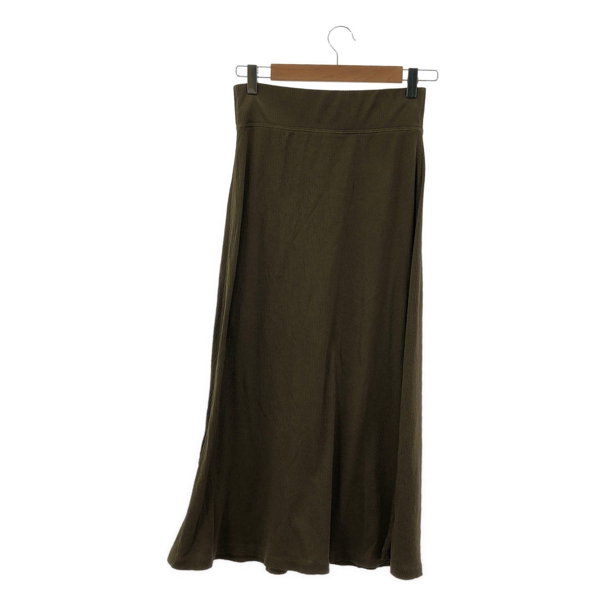 JAMES PERSE | Cotton front button ribbed skirt | 1 | Women's