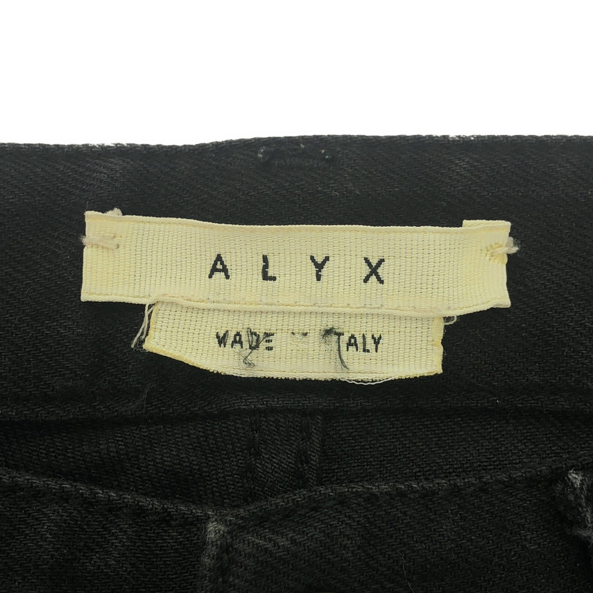 1017 ALYX 9SM / ALYX |杯墊扣牛仔褲 | 28 |黑色 |男士