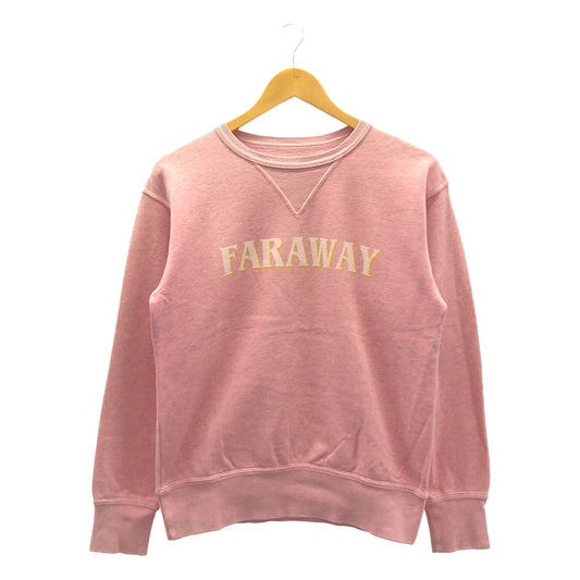 ISABEL MARANT ETOILE / イザベルマランエトワール | FARAWAY プリント スウェット トレーナー | 38 | ピンク | レディース