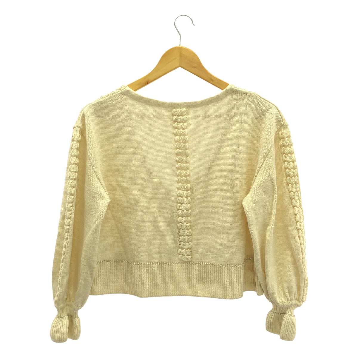 tunica / tunica | cotton wide neck cardigan | F | ivory | women's