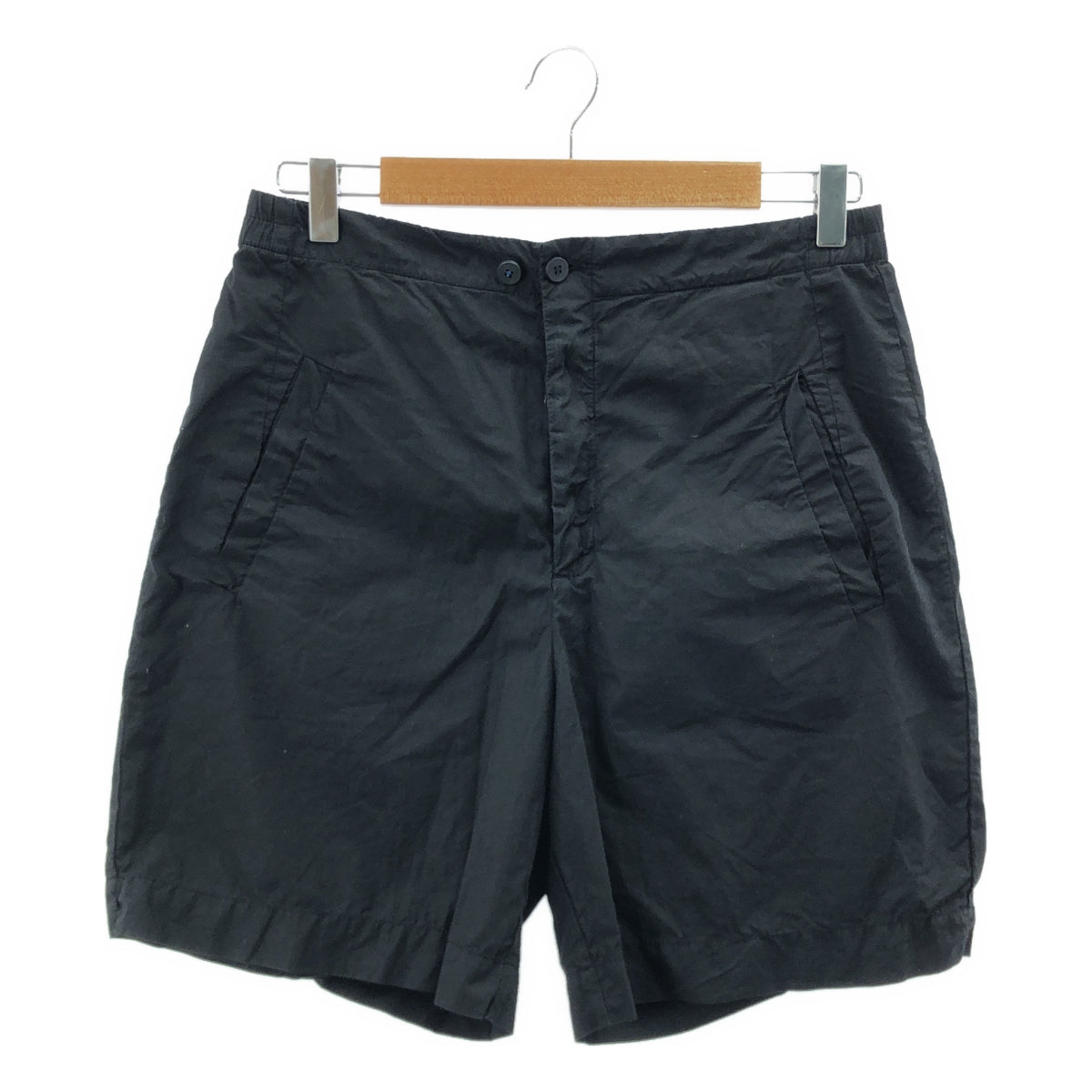 TRANSIT | 棉質短褲 | 2 號 | 黑色 | 男款