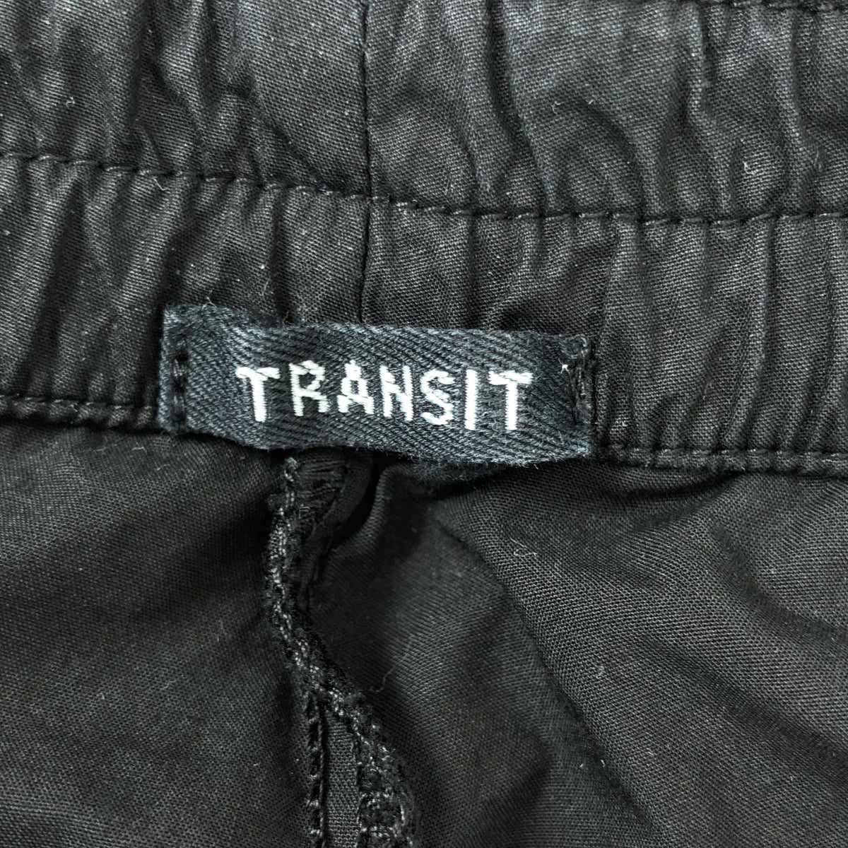 TRANSIT / トランジット | コットン ショートパンツ ショーツ | 2 | ブラック | メンズ