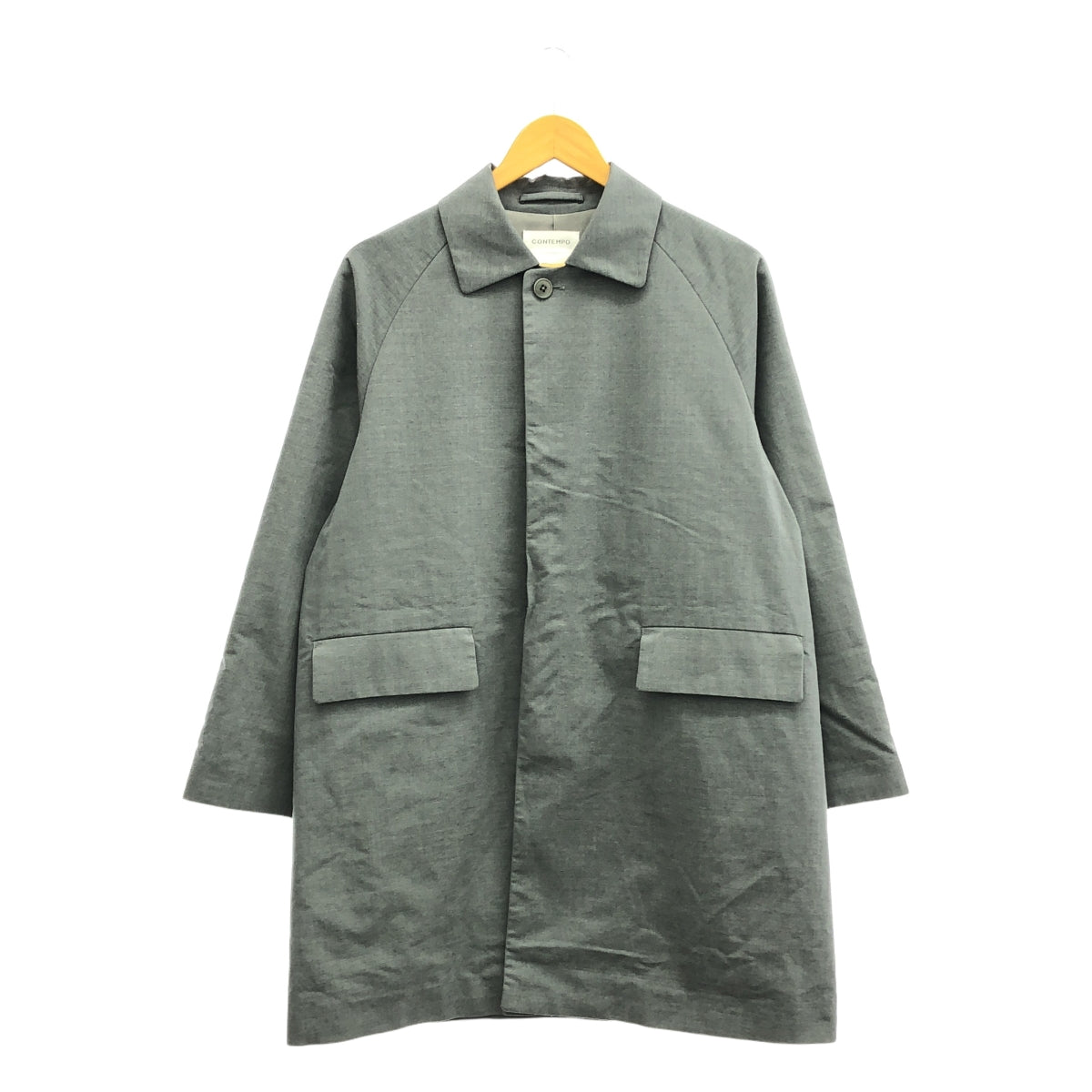 YAECA CONTEMPO / 야에카 콘템포 | SHORT COAT 쇼트 코트 | M | 그레이 | 여성