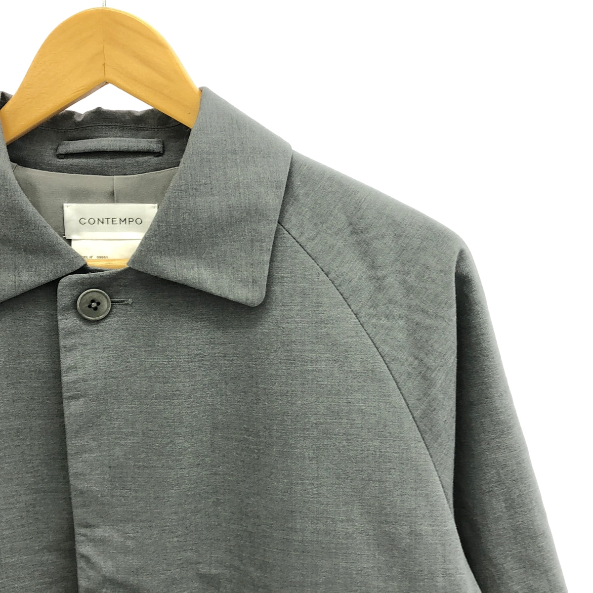 YAECA CONTEMPO / 야에카 콘템포 | SHORT COAT 쇼트 코트 | M | 그레이 | 여성