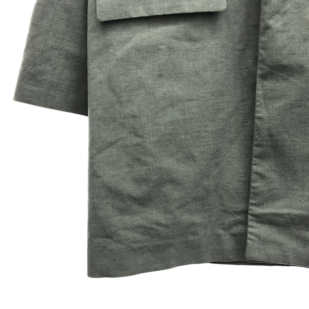 YAECA CONTEMPO / 야에카 콘템포 | SHORT COAT 쇼트 코트 | M | 그레이 | 여성