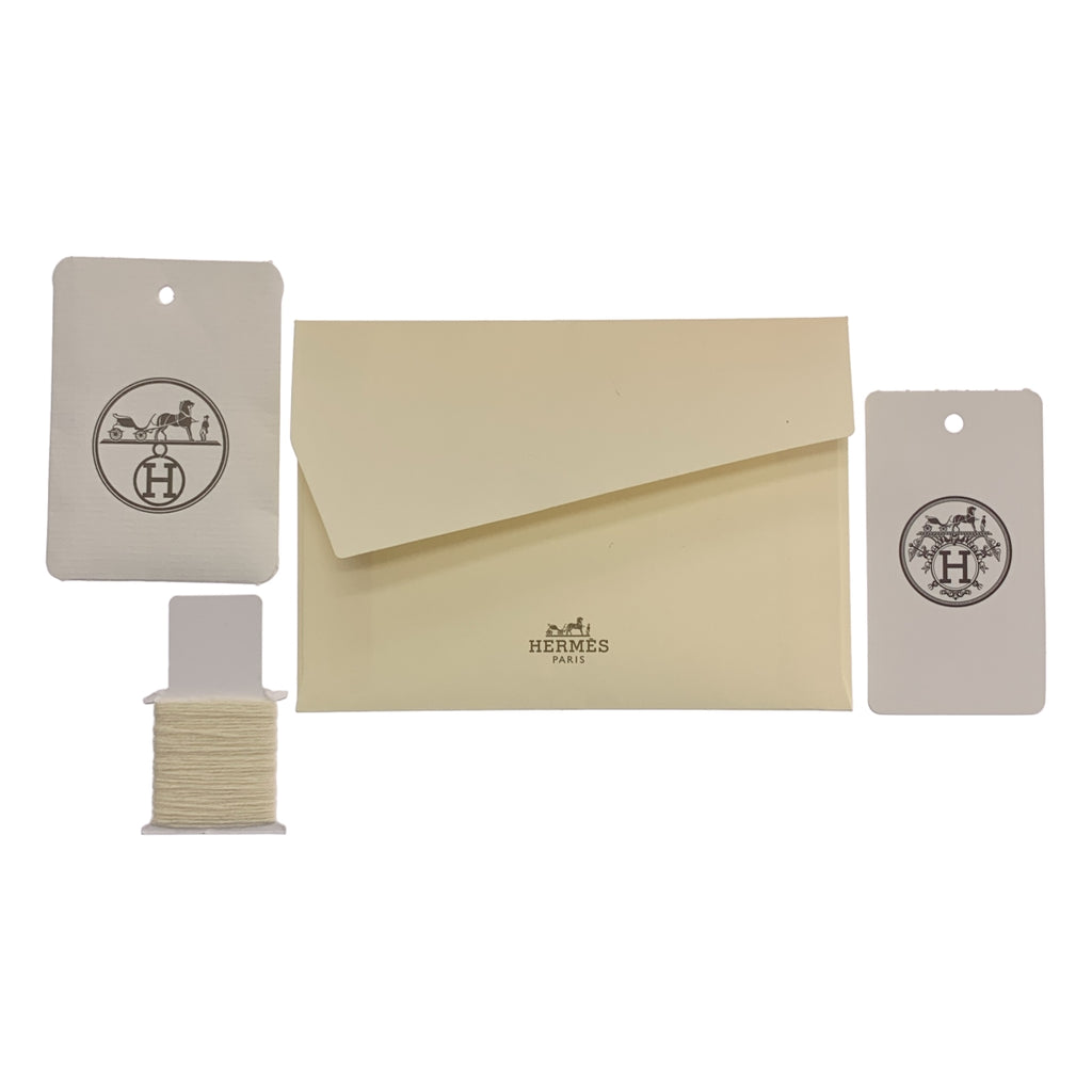 【新品】  HERMES / エルメス | ウール カシミヤ シェーヌダンクル柄 ニットスカート | 38 | アイボリー | レディース