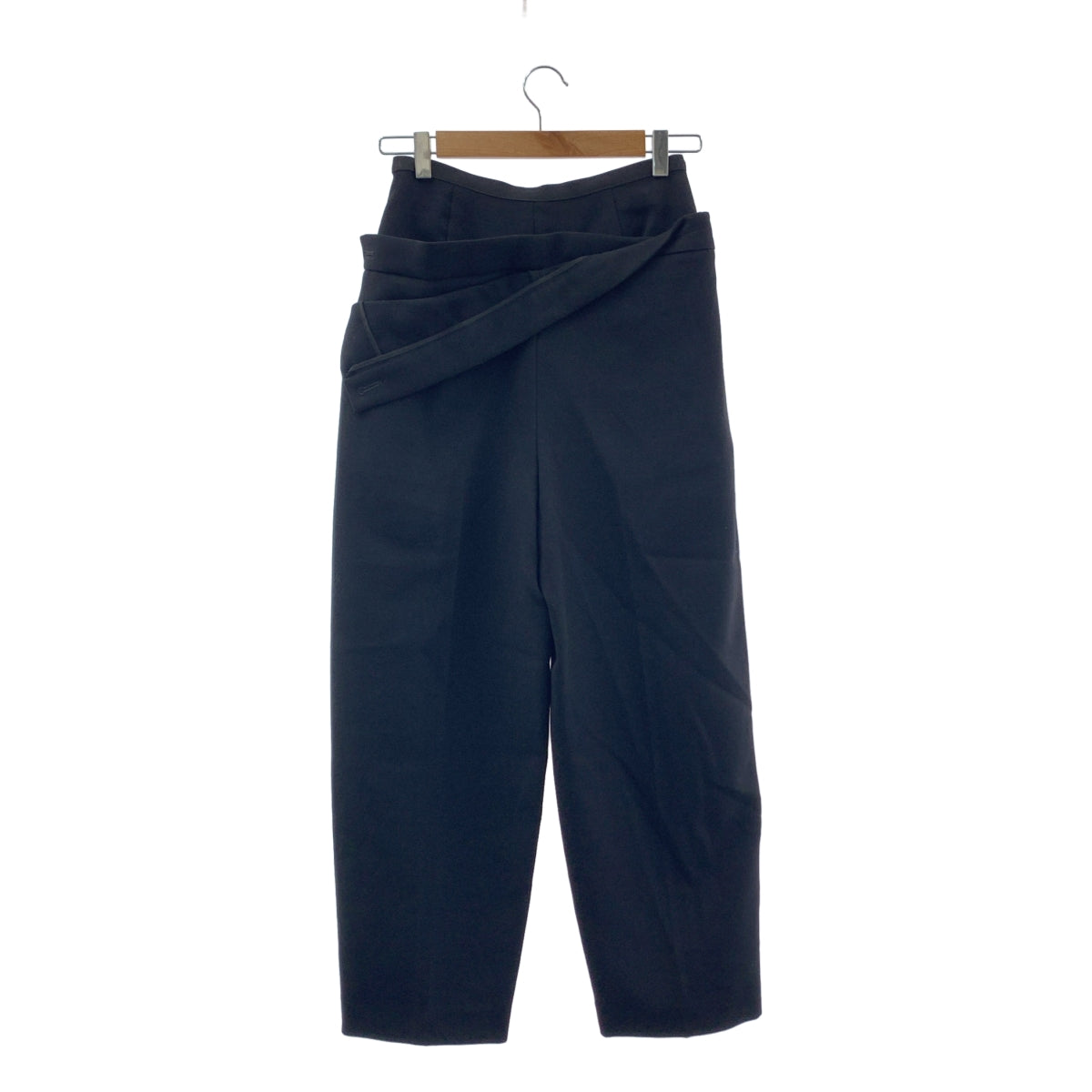 ENFOLD | 分層設計羊毛繭型褲 | 尺寸 36 |