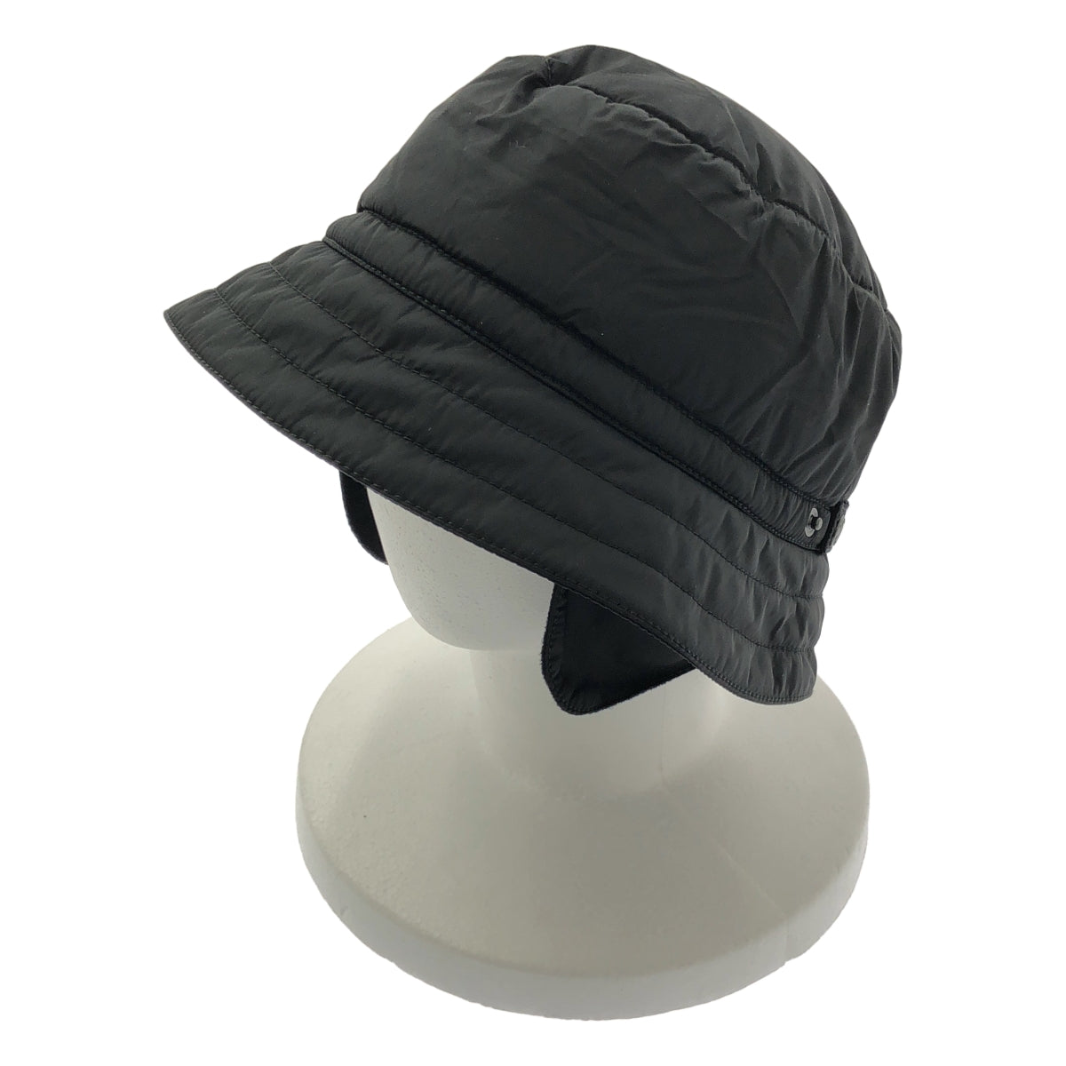 PRADA SPORT / プラダスポーツ | ナイロン ロゴ 中綿 バケットハット 帽子 |