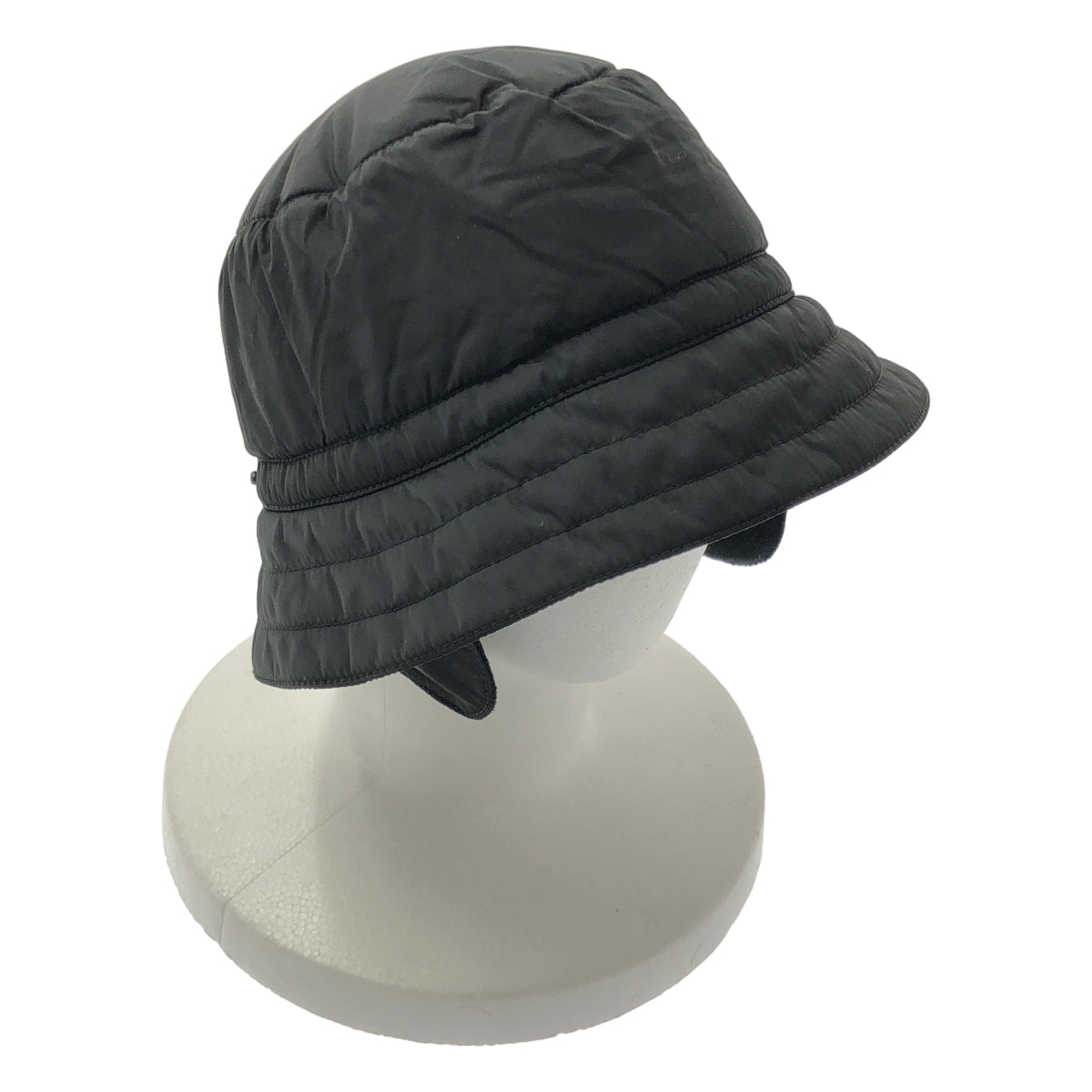 PRADA SPORT / プラダスポーツ | ナイロン ロゴ 中綿 バケットハット 帽子 |