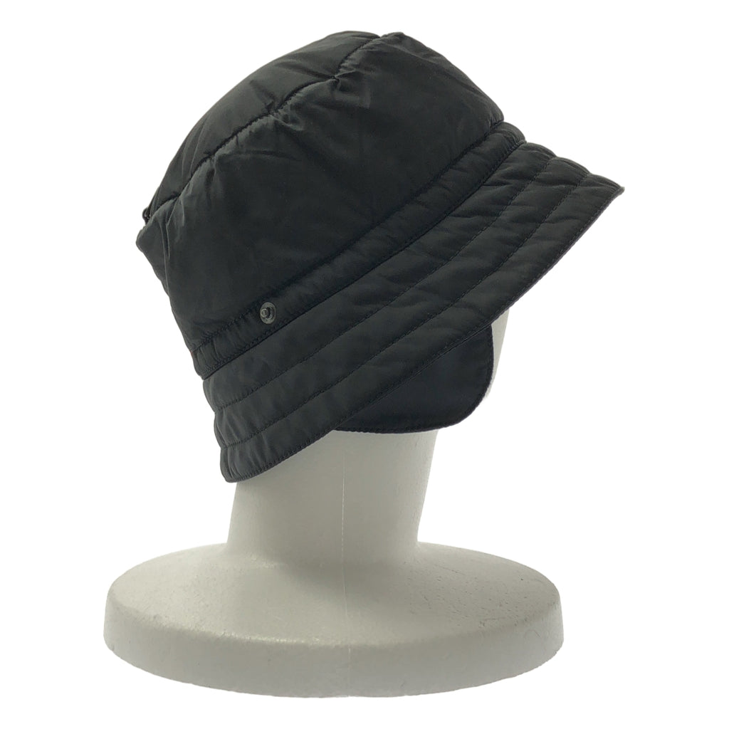 PRADA SPORT / プラダスポーツ | ナイロン ロゴ 中綿 バケットハット 帽子 |