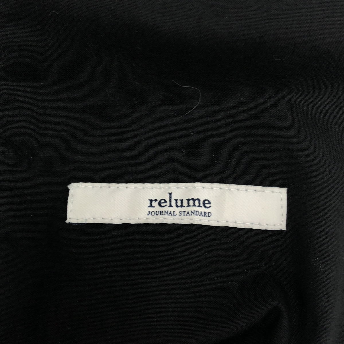 JOURNAL STANDARD relume / ジャーナルスタンダードレリューム | 2022SS | リネンコットンVネックサロペット | 36 | ブラック | レディース