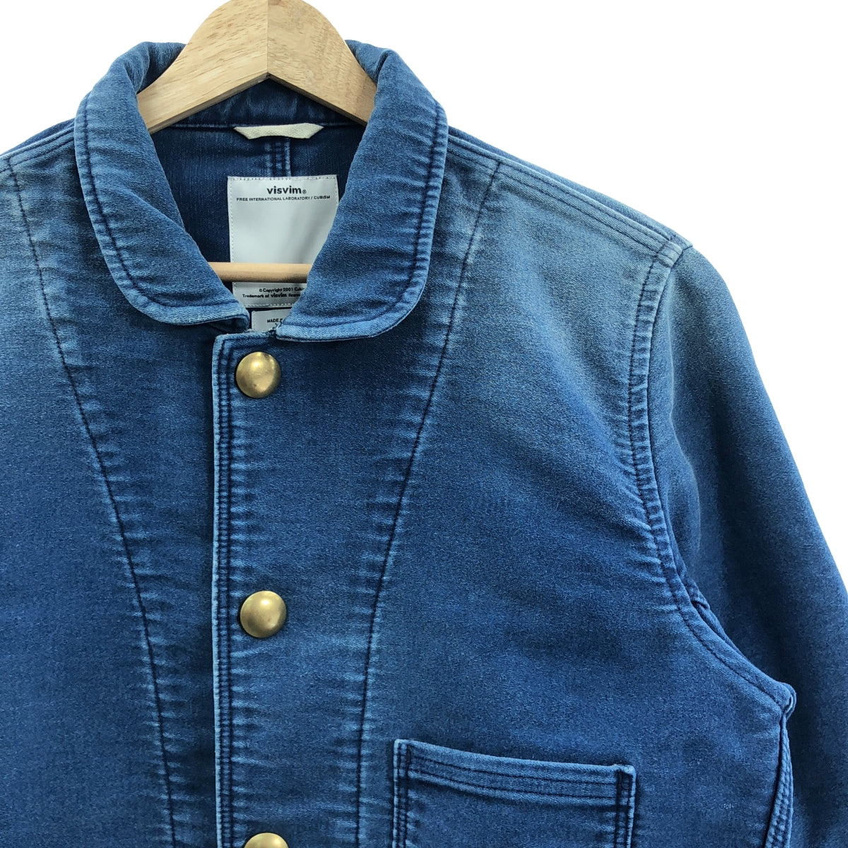 visvim / 비즈빔 | CUNNINGHAM SMOCK DAMAGED MOLESKIN 몰 스킨 카닝엄 스모크 재킷 | 2 |