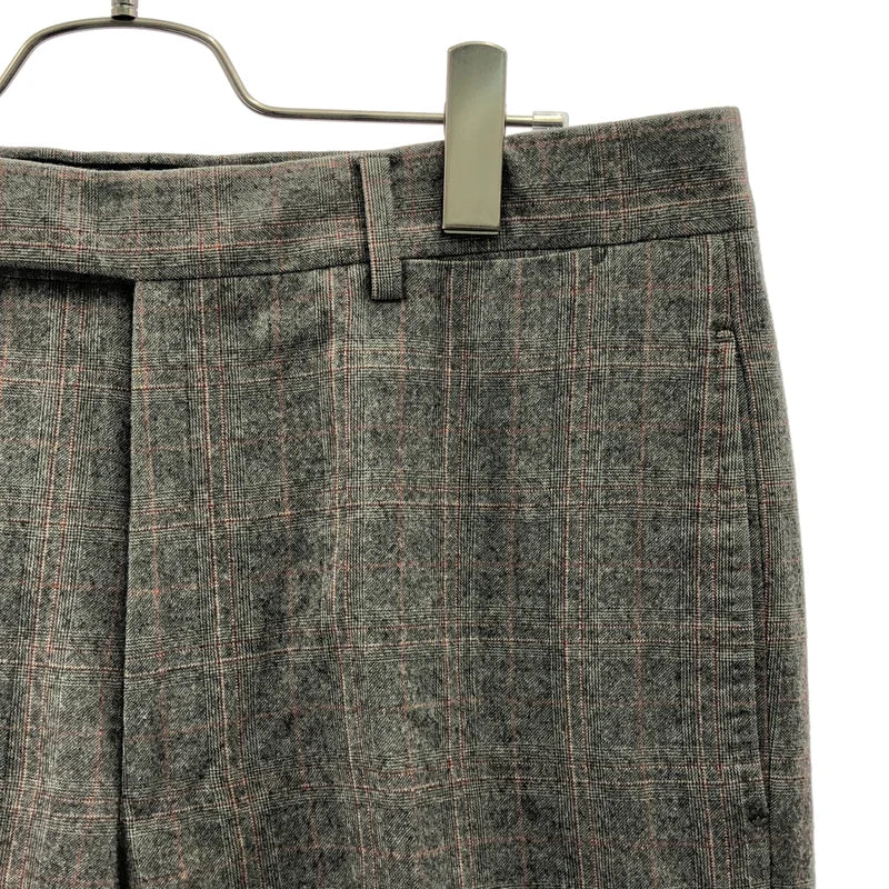 HERMES / エルメス | cashmere blend slacks / ウール カシミヤ スラックス パンツ | 40 | レディース